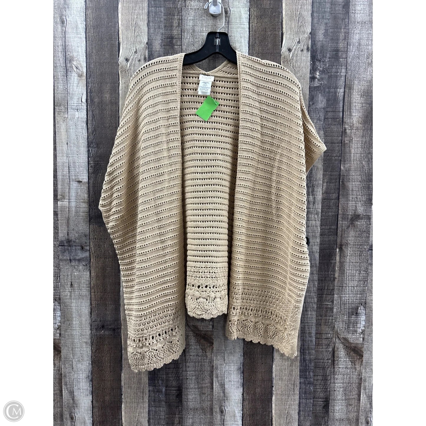Cardigan By J. Crew In Tan, Size: L