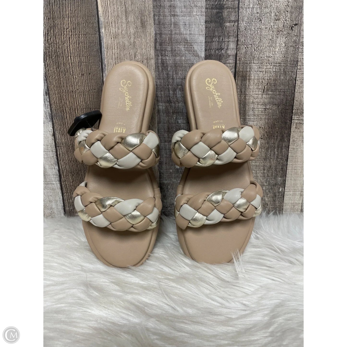 Sandals Flats By Seychelles In Tan, Size: 9.5