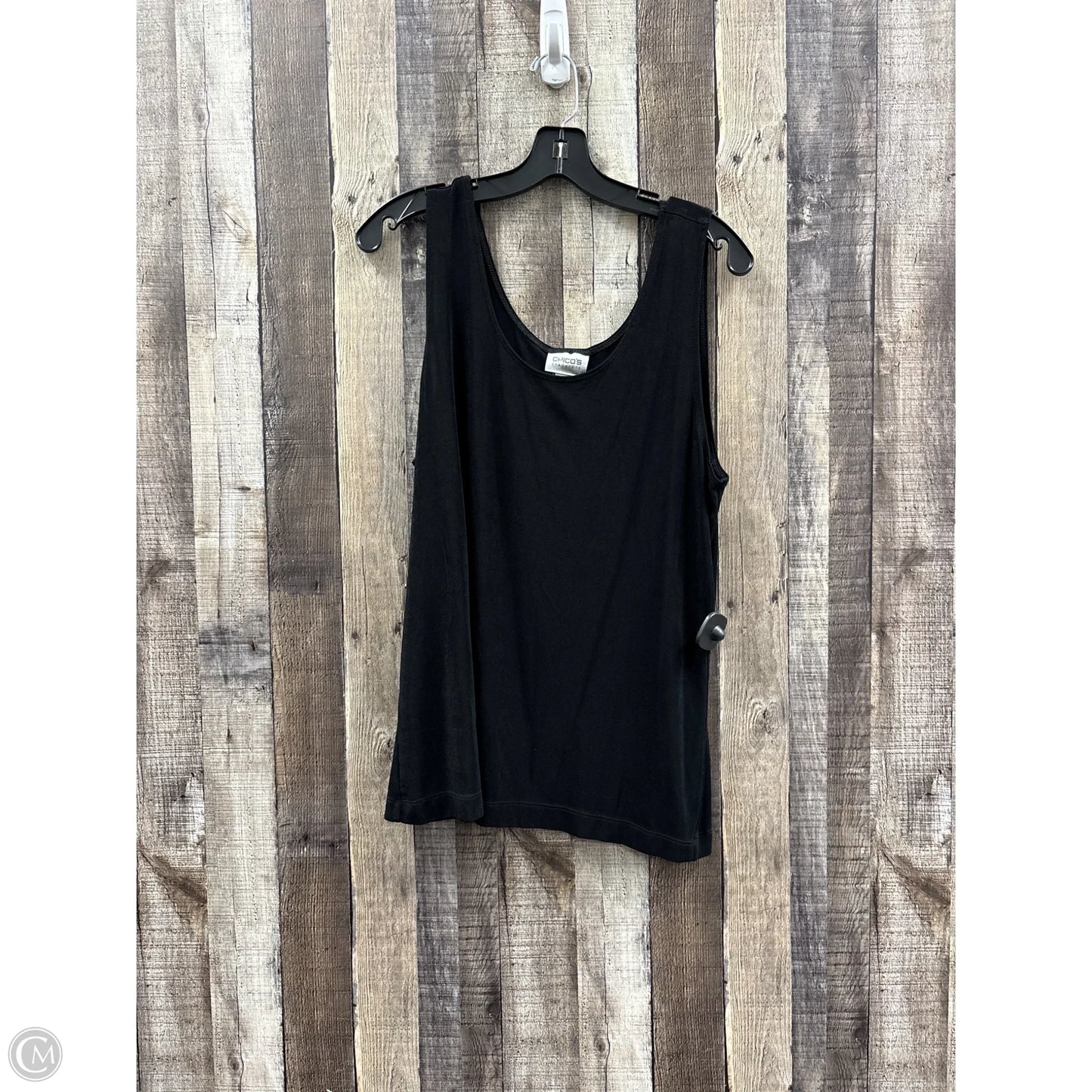 Tank Top By Chicos In Black, Size: Xl