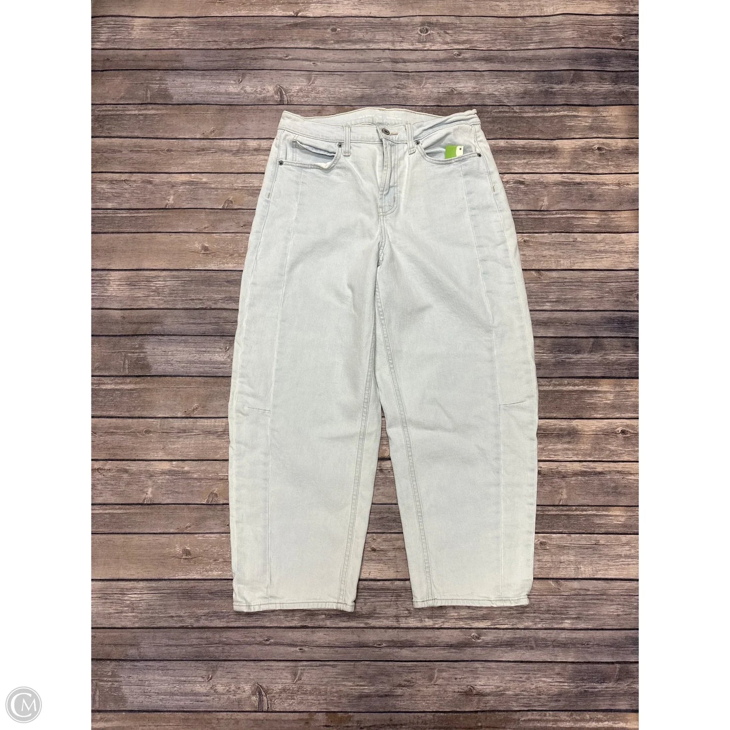 Jeans Straight By Old Navy In Blue Denim, Size: 10