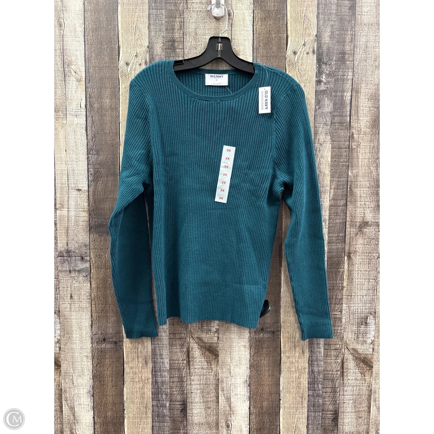 Top Long Sleeve By Old Navy In Animal Print, Size: 2x