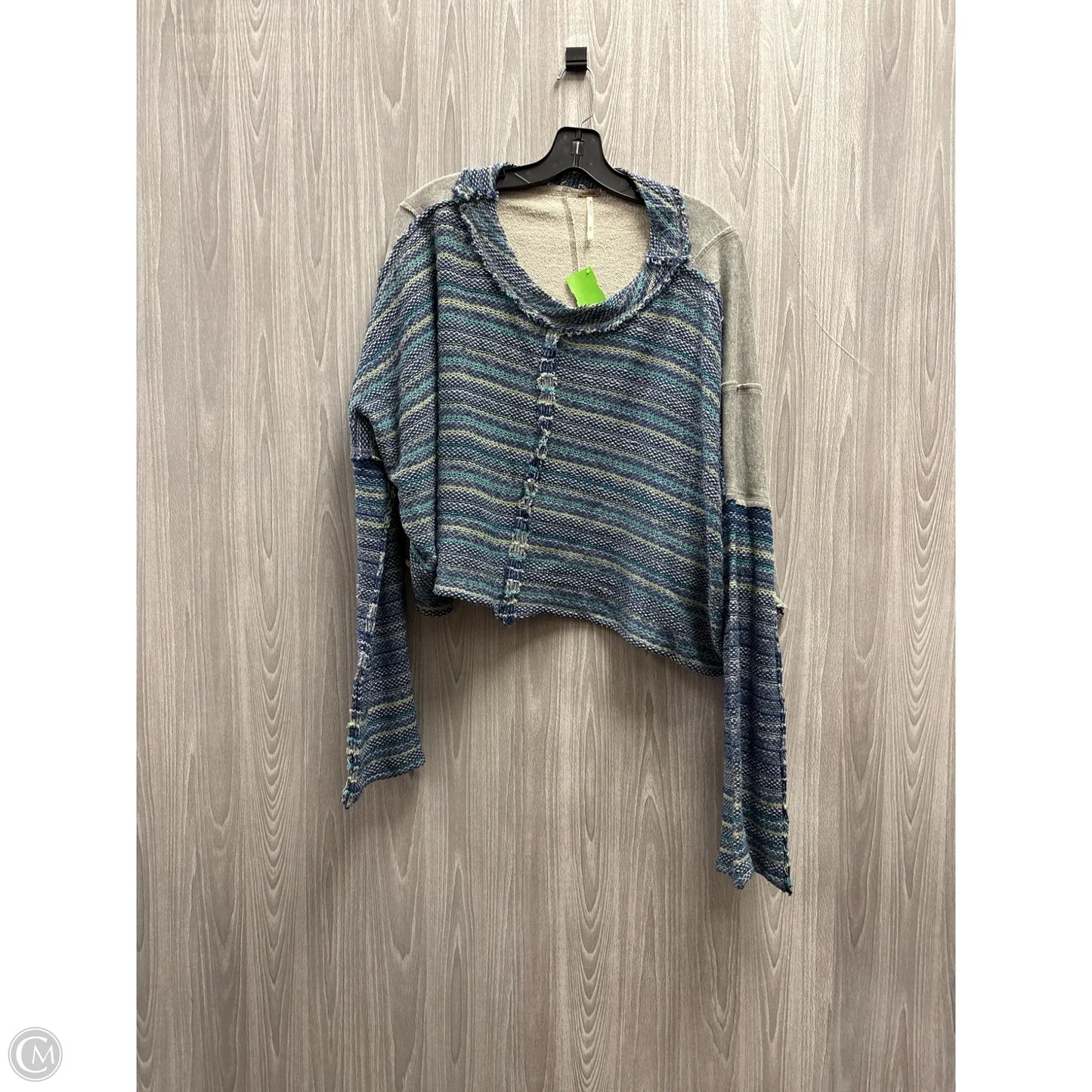 Top Long Sleeve By Free People In Blue, Size: M