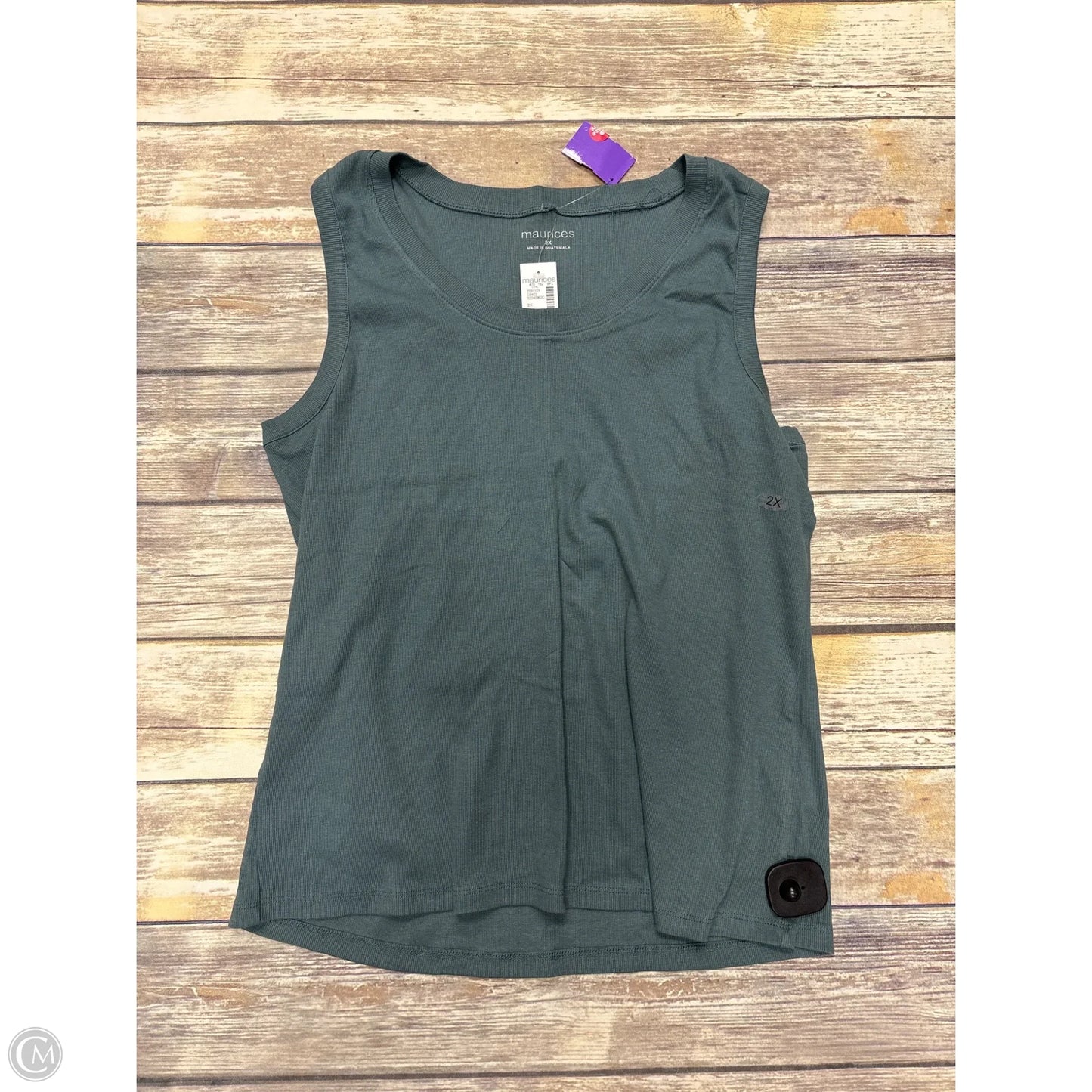 Tank Top By Maurices In Green, Size: 2x