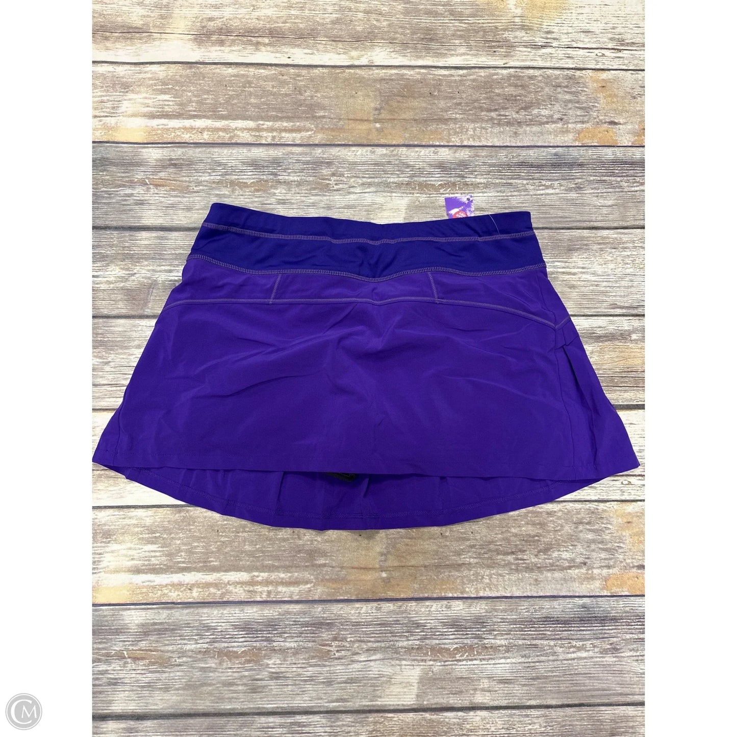 Athletic Skort By Athleta In Purple, Size: M