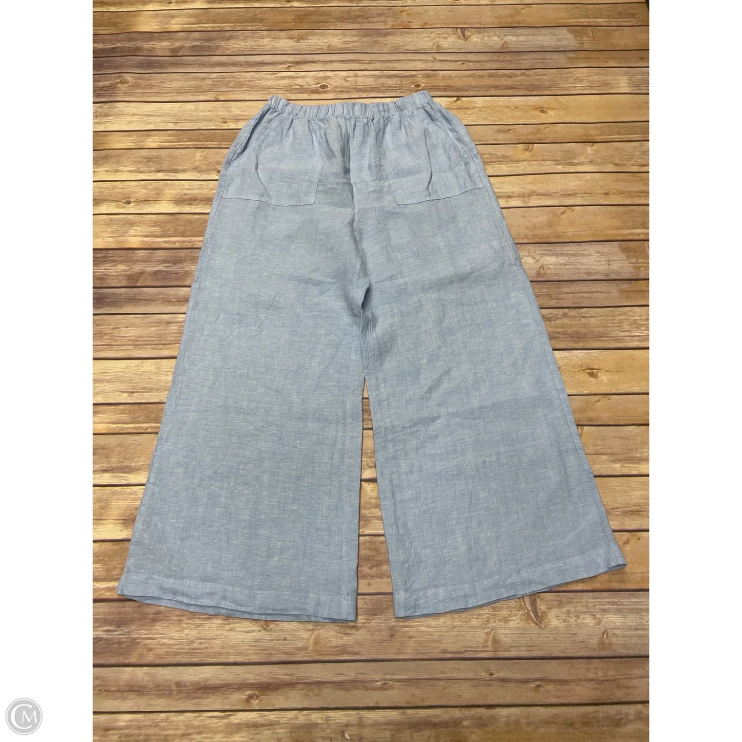 Pants Linen By Saks Fifth Avenue In Blue, Size: S