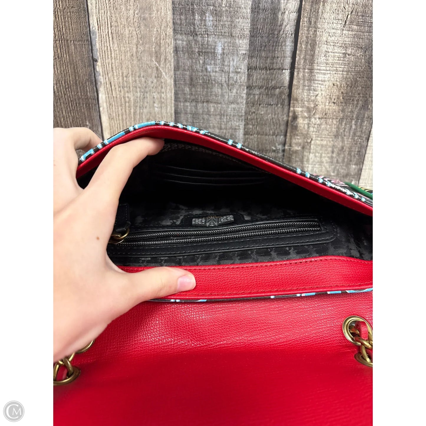 Crossbody Designer By Karl Lagerfeld, Size: Medium