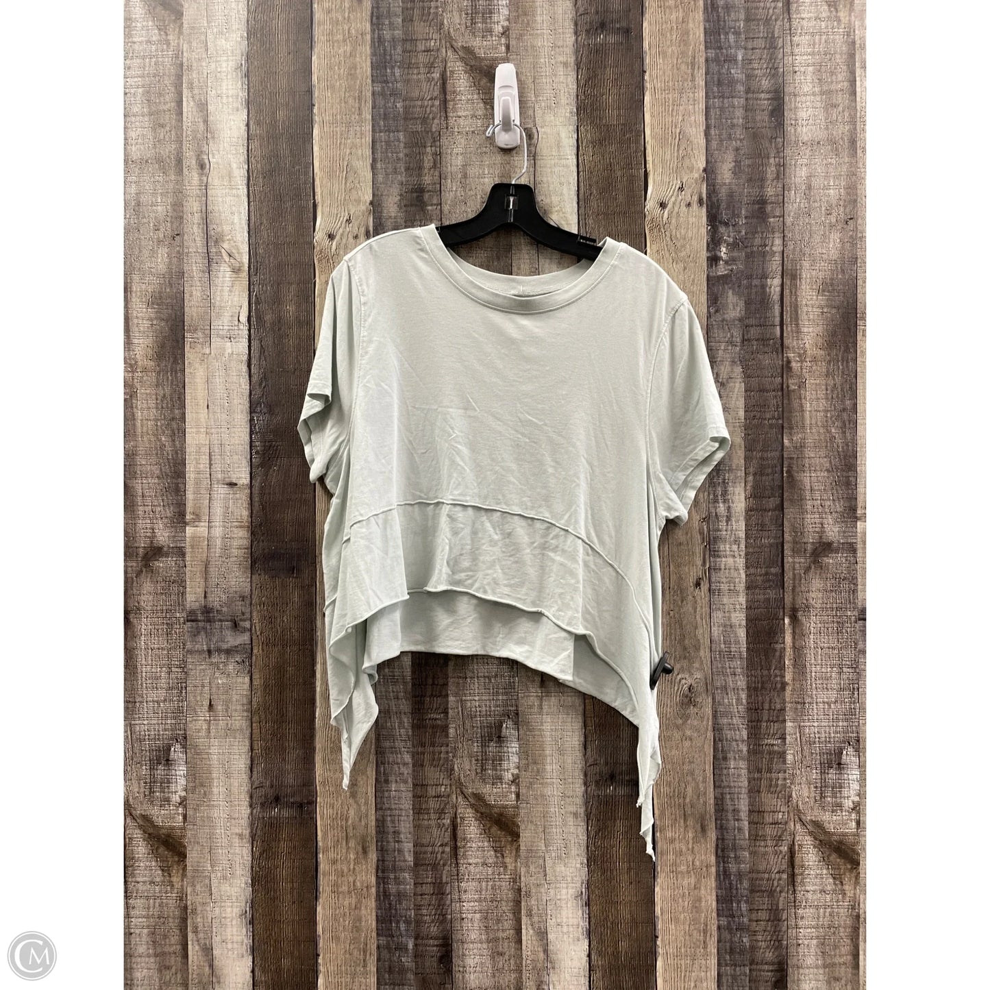 Top Short Sleeve By Thread And Supply In Green, Size: L