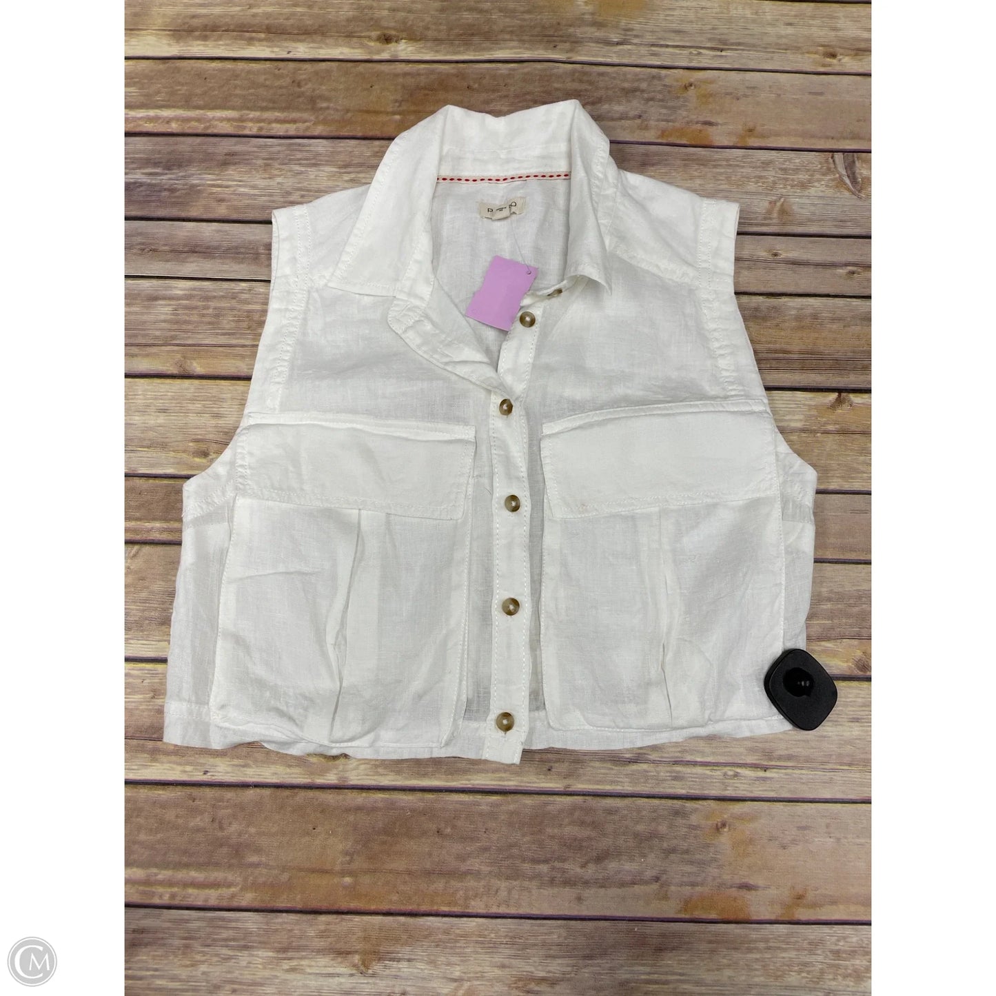 Top Short Sleeve By Pilcro In White, Size: S