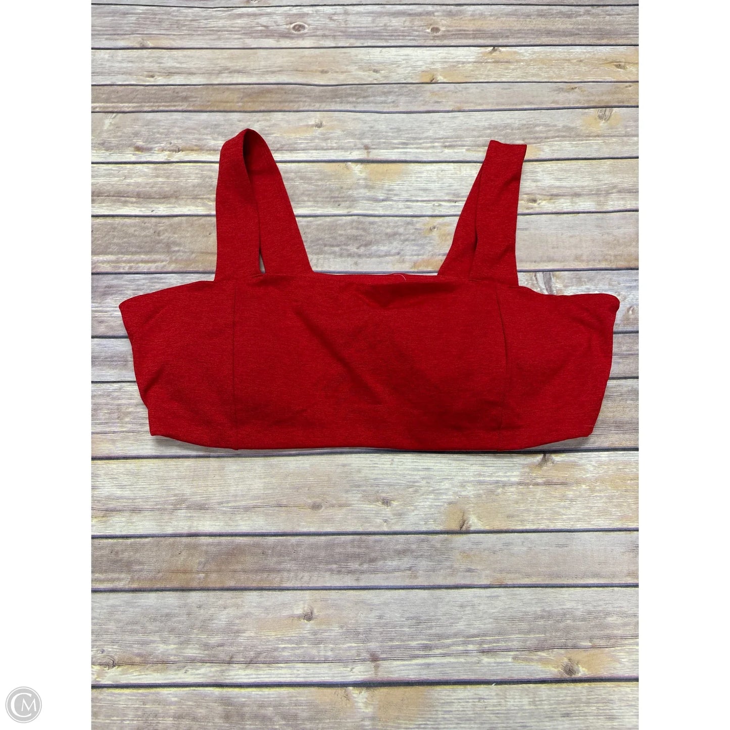 Athletic Bra By Old Navy In Red, Size: Xxl