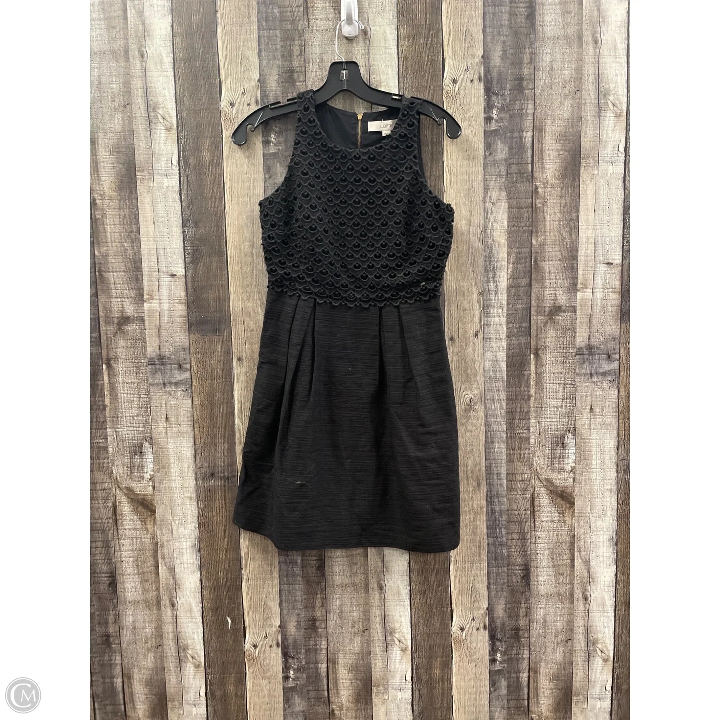 Dress Casual Short By Loft In Black, Size: 0