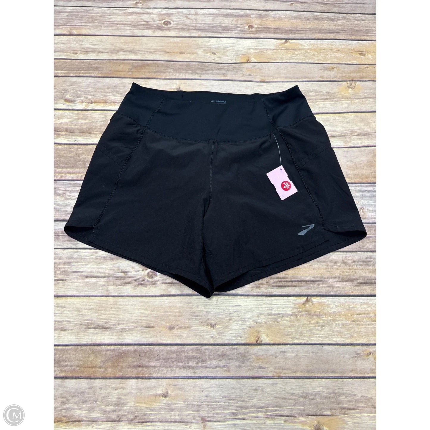 Athletic Shorts By Brooks In Black, Size: S