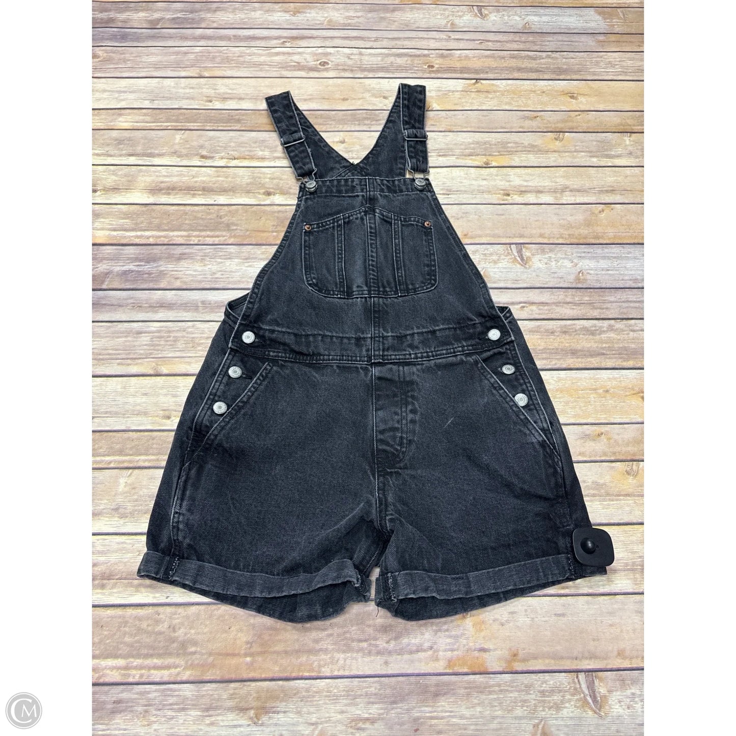 Shortalls By Old Navy In Grey Denim, Size: S
