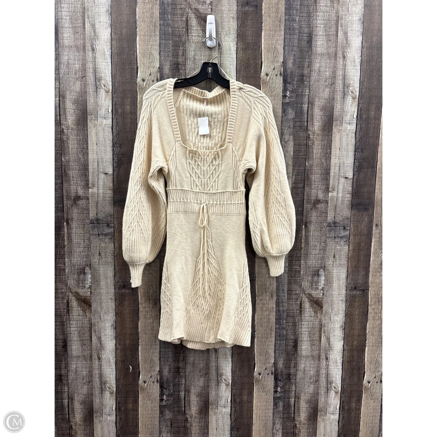 Dress Sweater By Free People In Ivory, Size: S