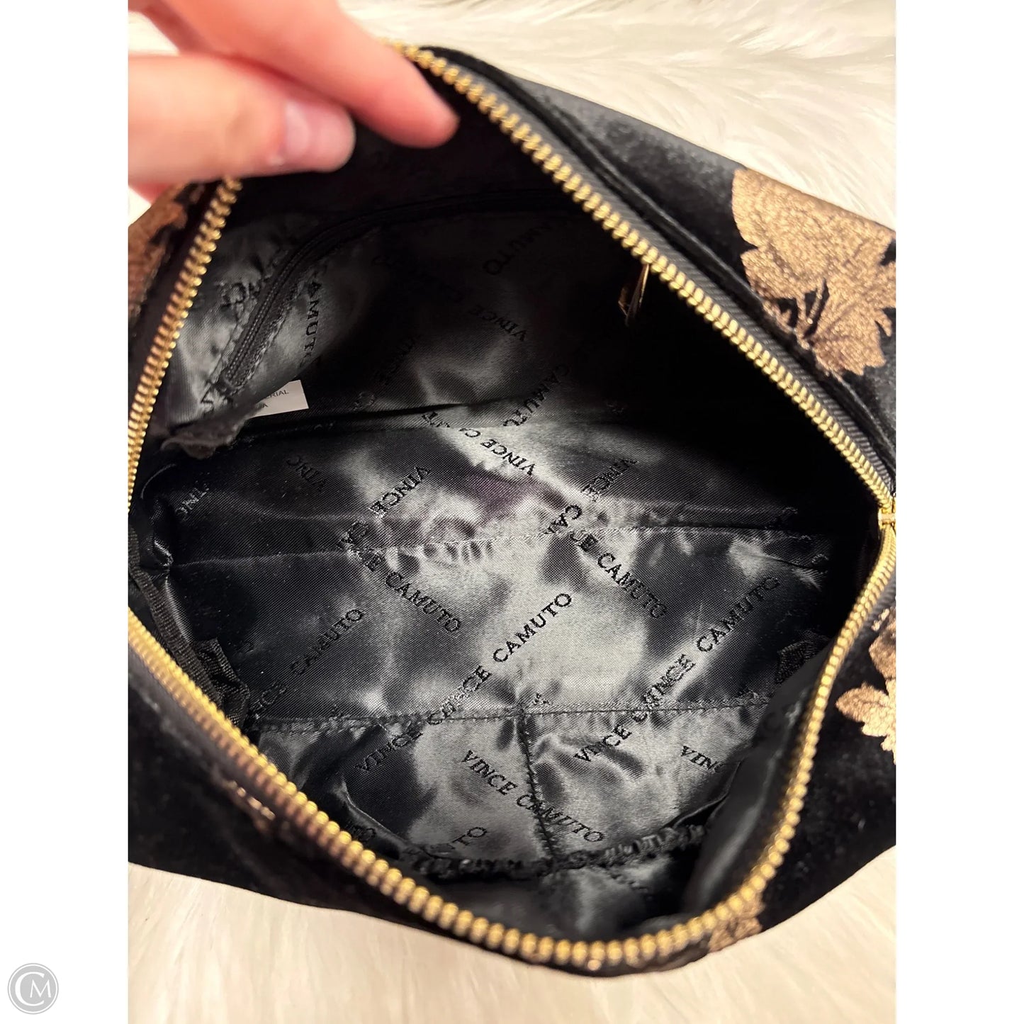 Makeup Bag By Vince Camuto, Size: Medium