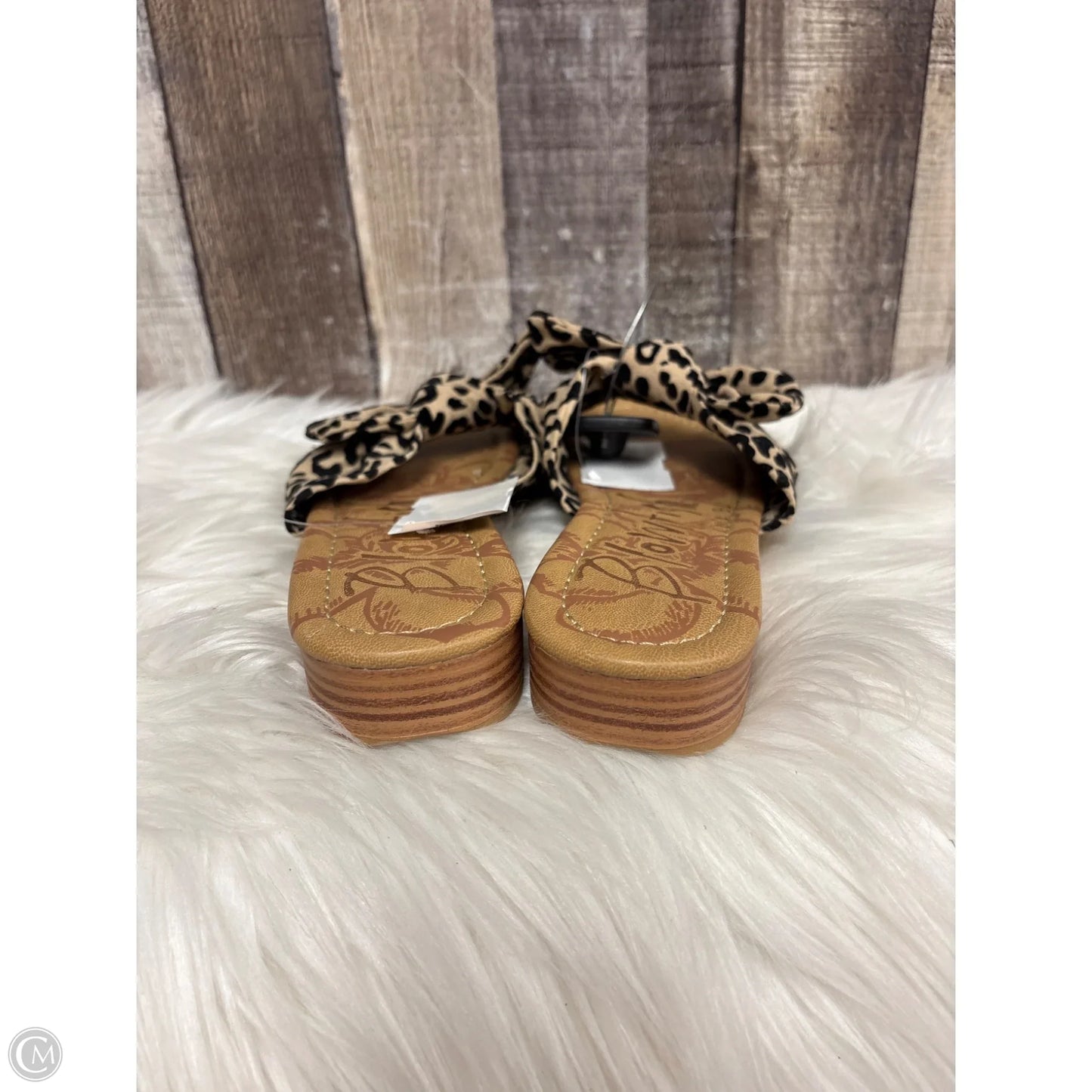 Sandals Flats By Blowfish In Animal Print, Size: 7.5