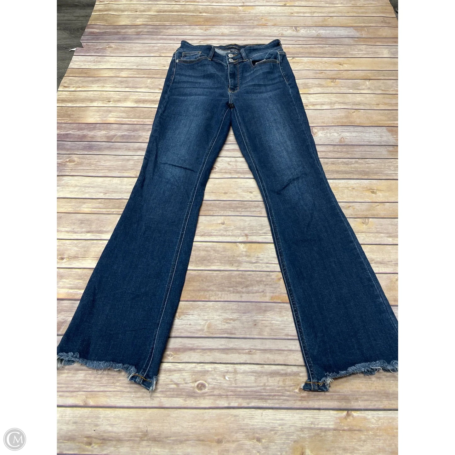 Jeans Boot Cut By Judy Blue In Blue Denim, Size: 10