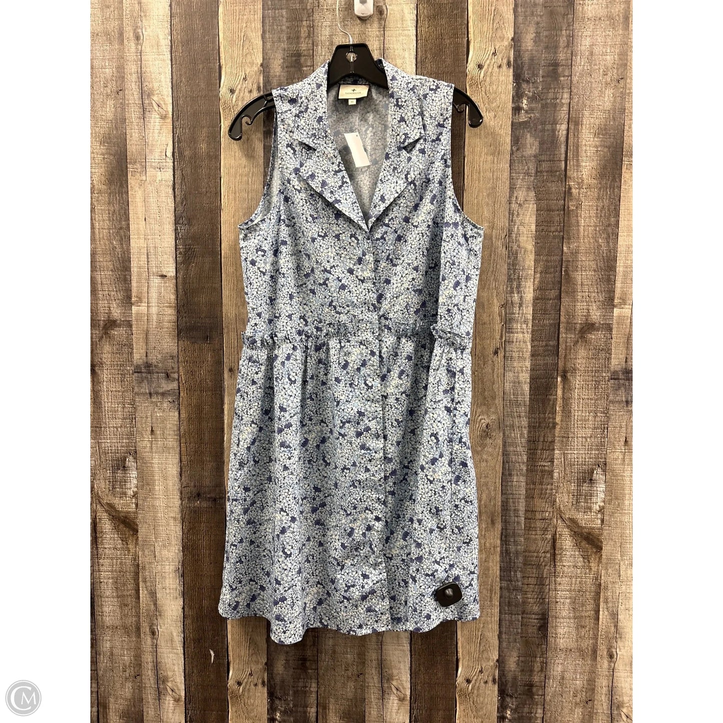Dress Casual Short By Tuckernuck In Blue, Size: M
