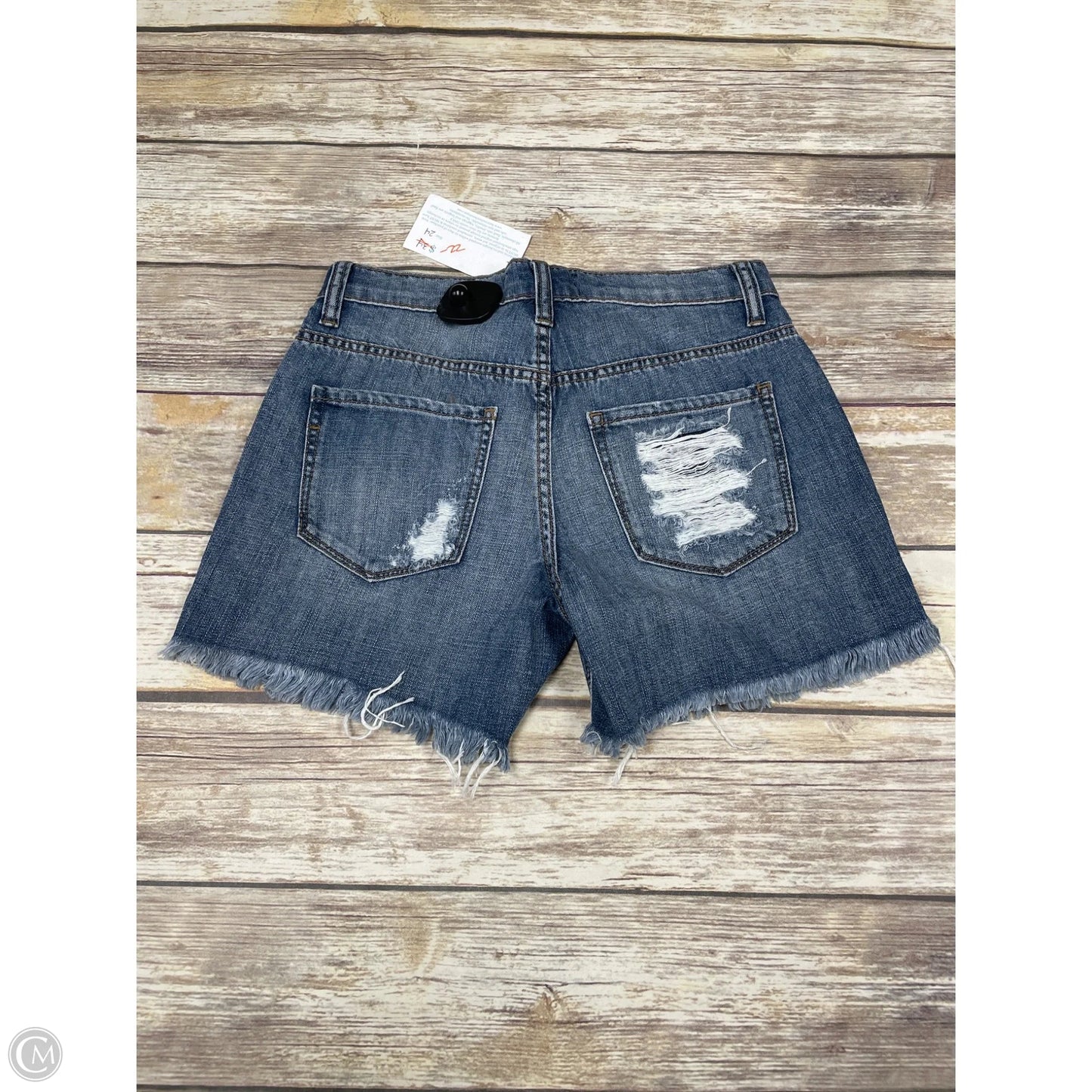 Shorts By Cme In Blue Denim, Size: 0