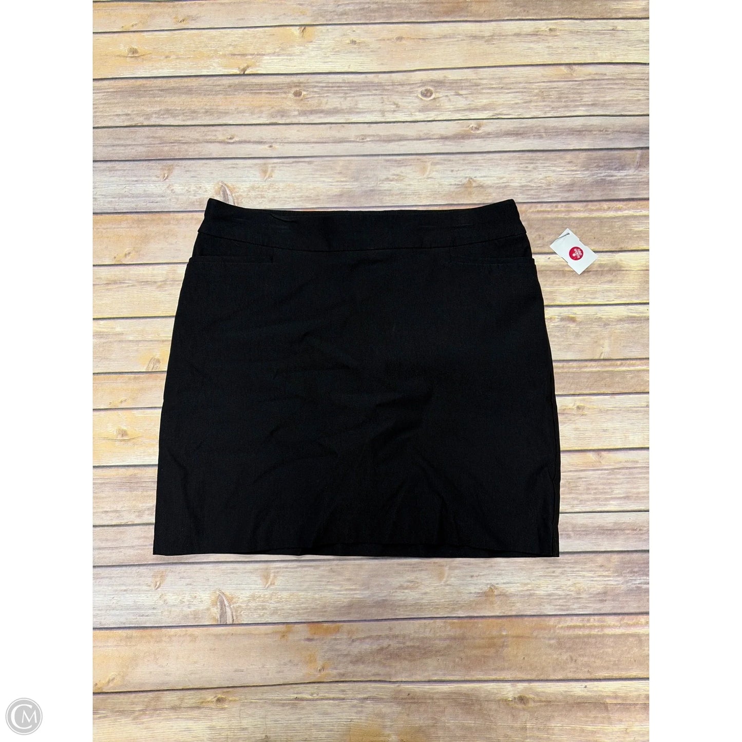 Athletic Skort By Chicos In Black, Size: L