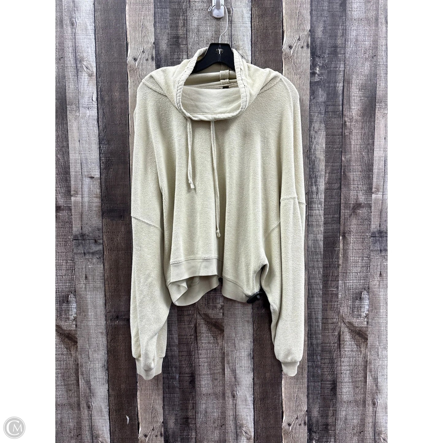 Top Long Sleeve By Free People In Tan, Size: Xl