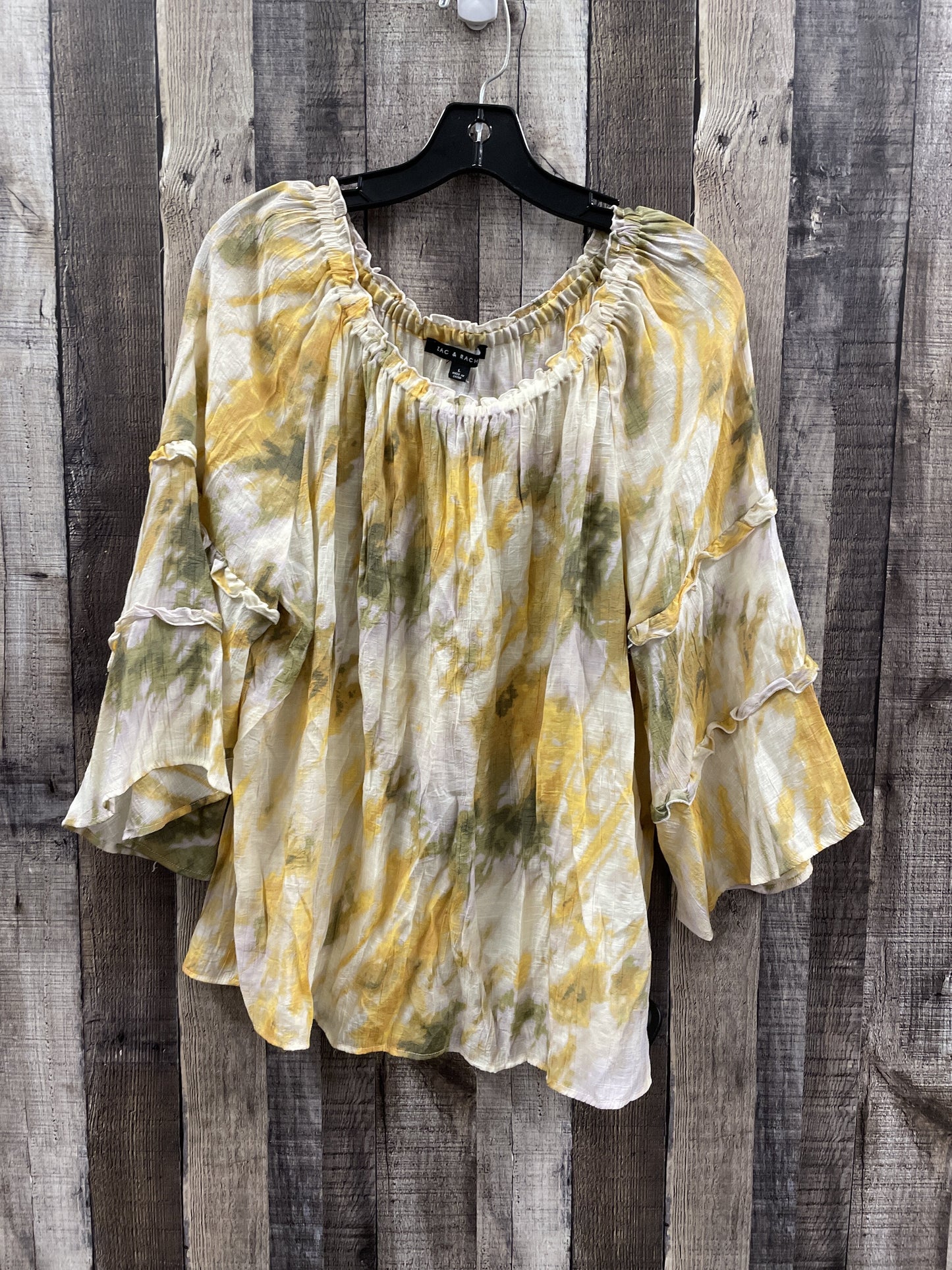 Top Long Sleeve By Zac And Rachel Size: L