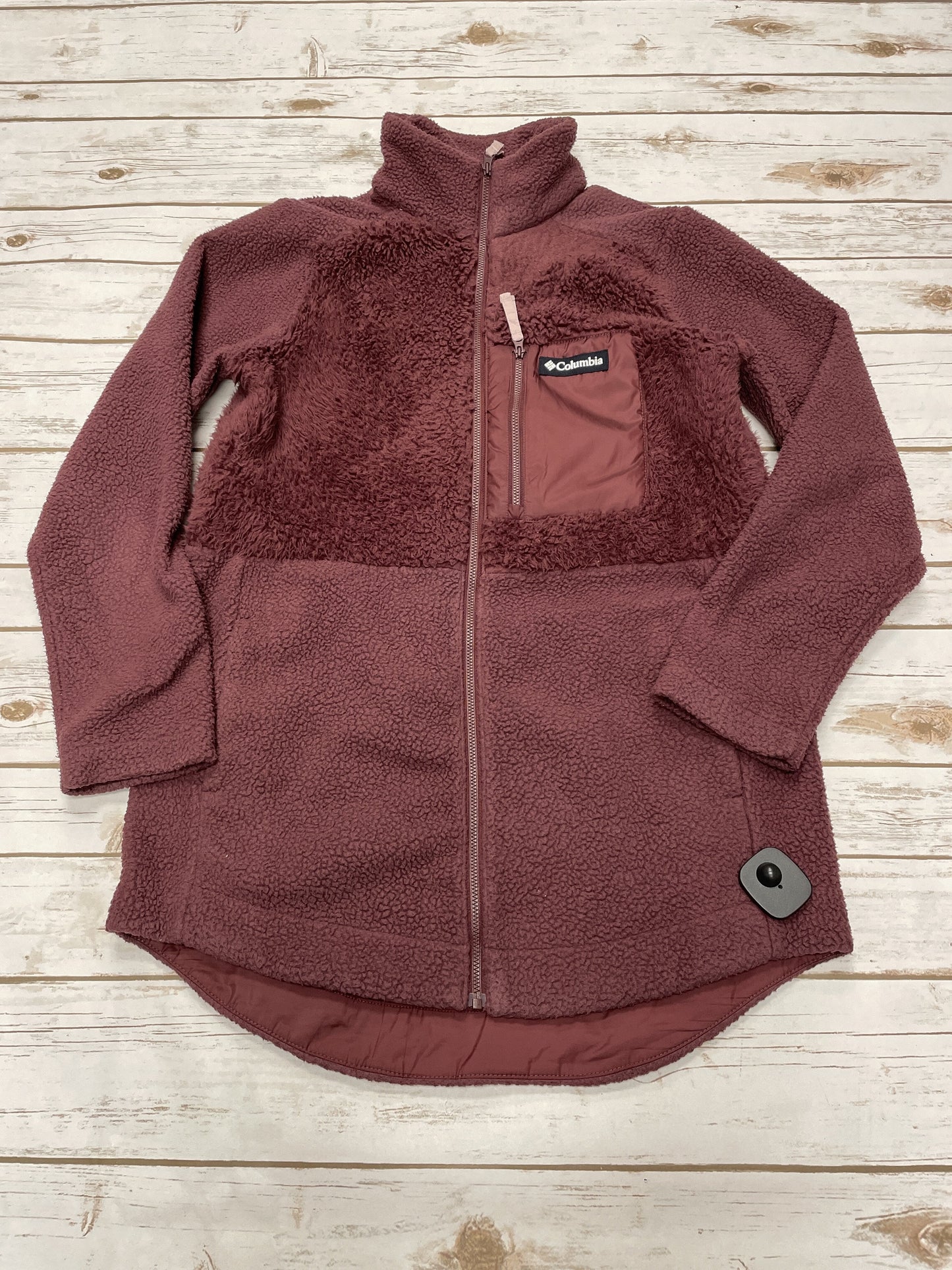 Jacket Faux Fur & Sherpa By Columbia Size: S