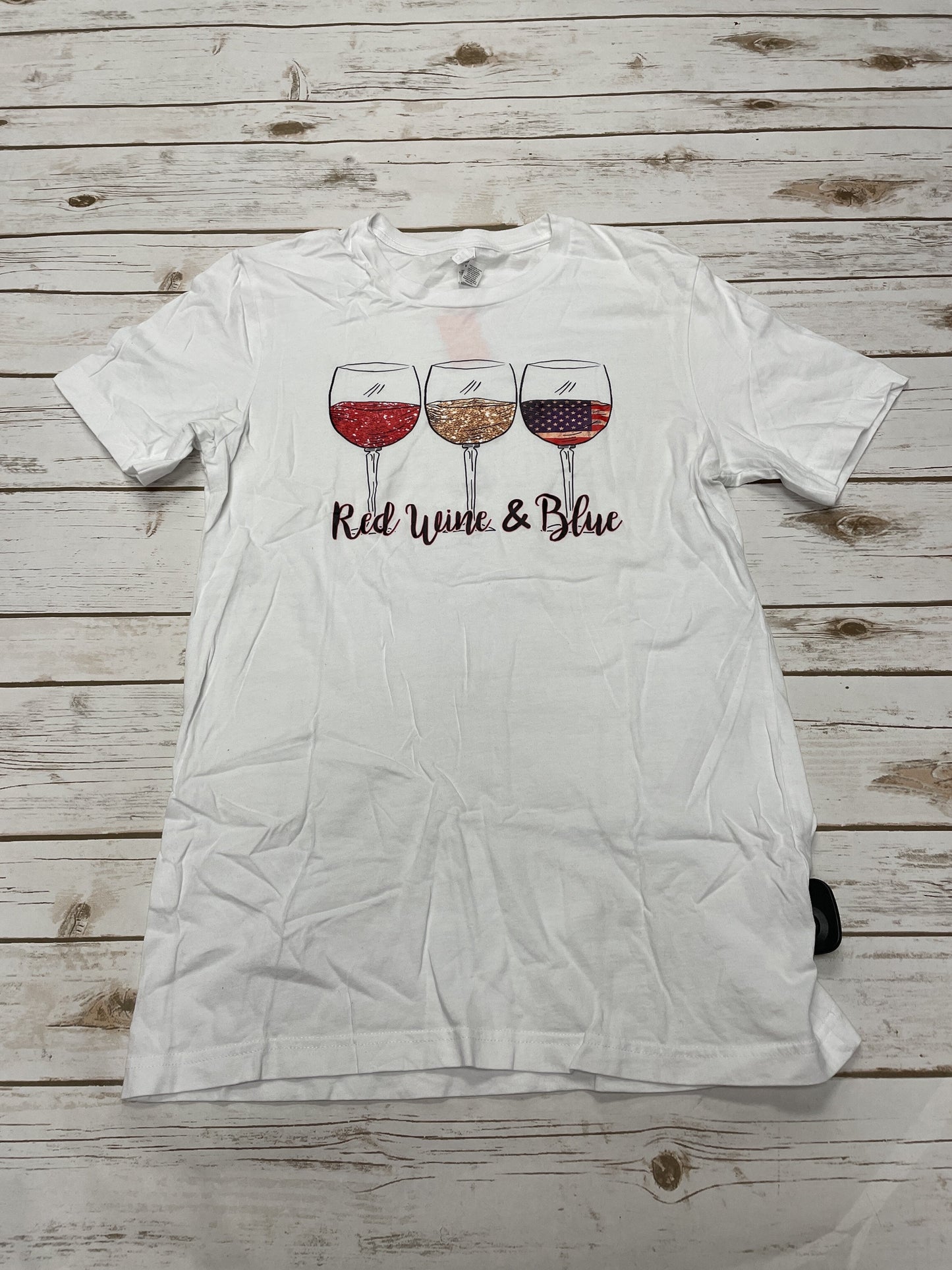 Top Short Sleeve By Bella + Canvas Size: M