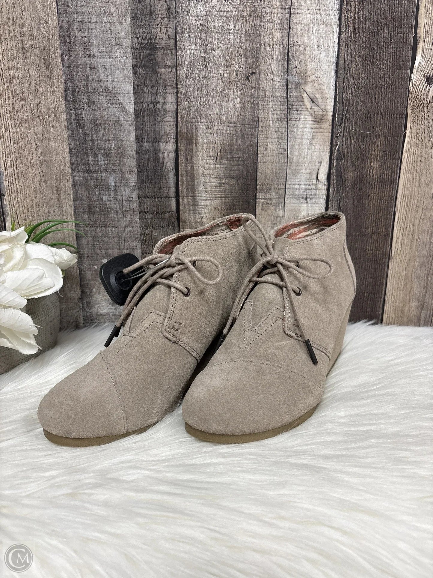 Boots Ankle Heels By Toms Size: 8