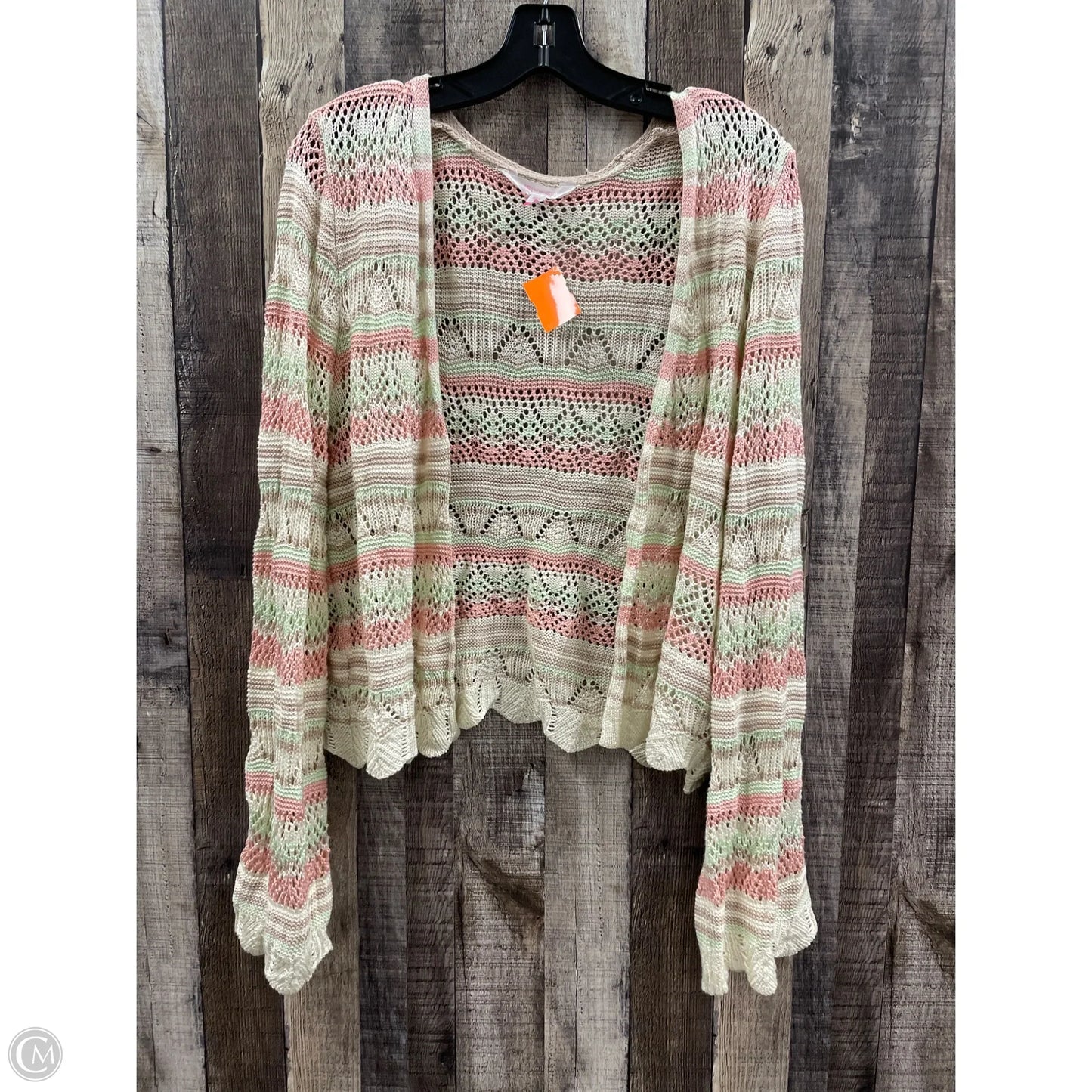 Cardigan By No Boundaries In Multi-colored, Size: 3x