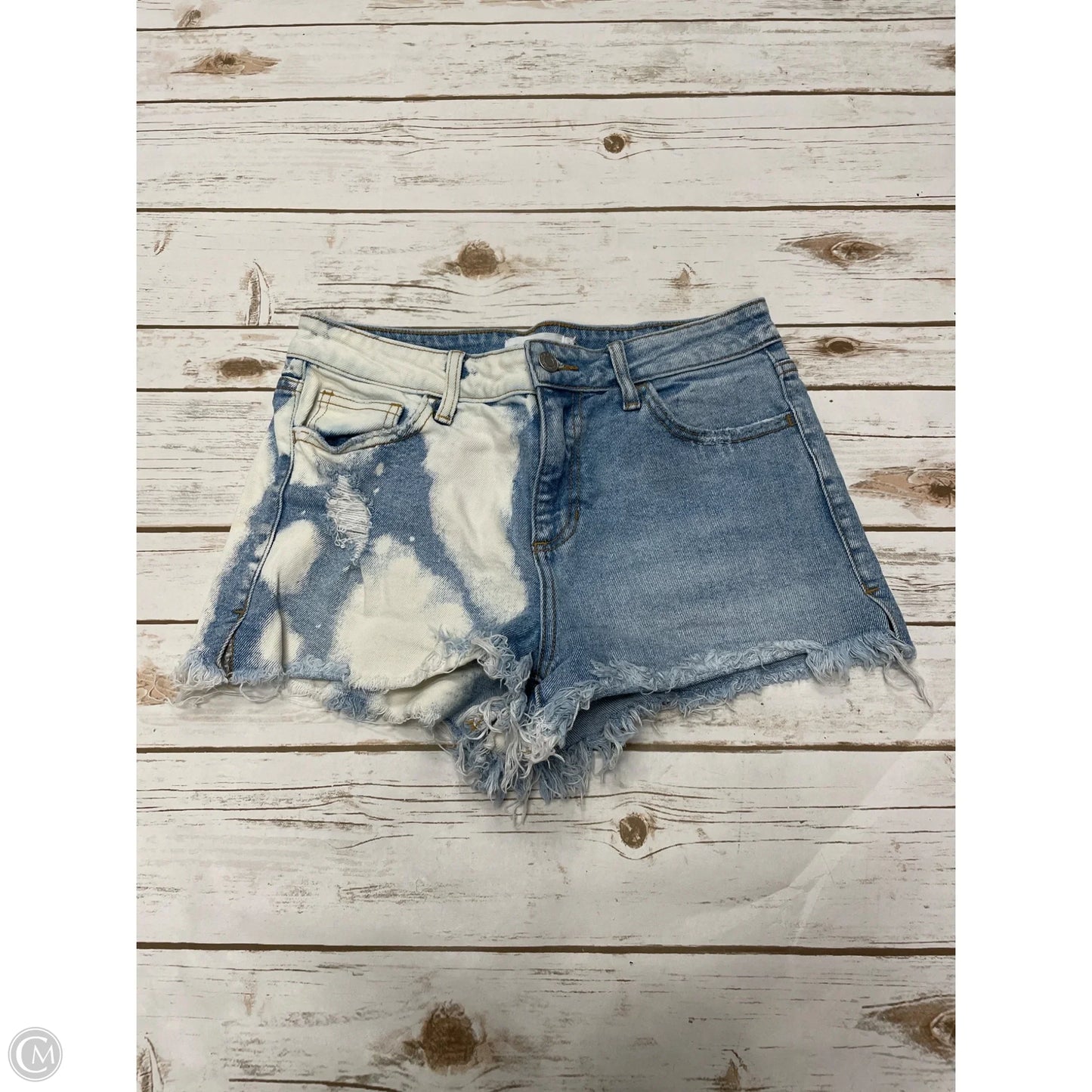 Shorts By Cme In Blue Denim, Size: M