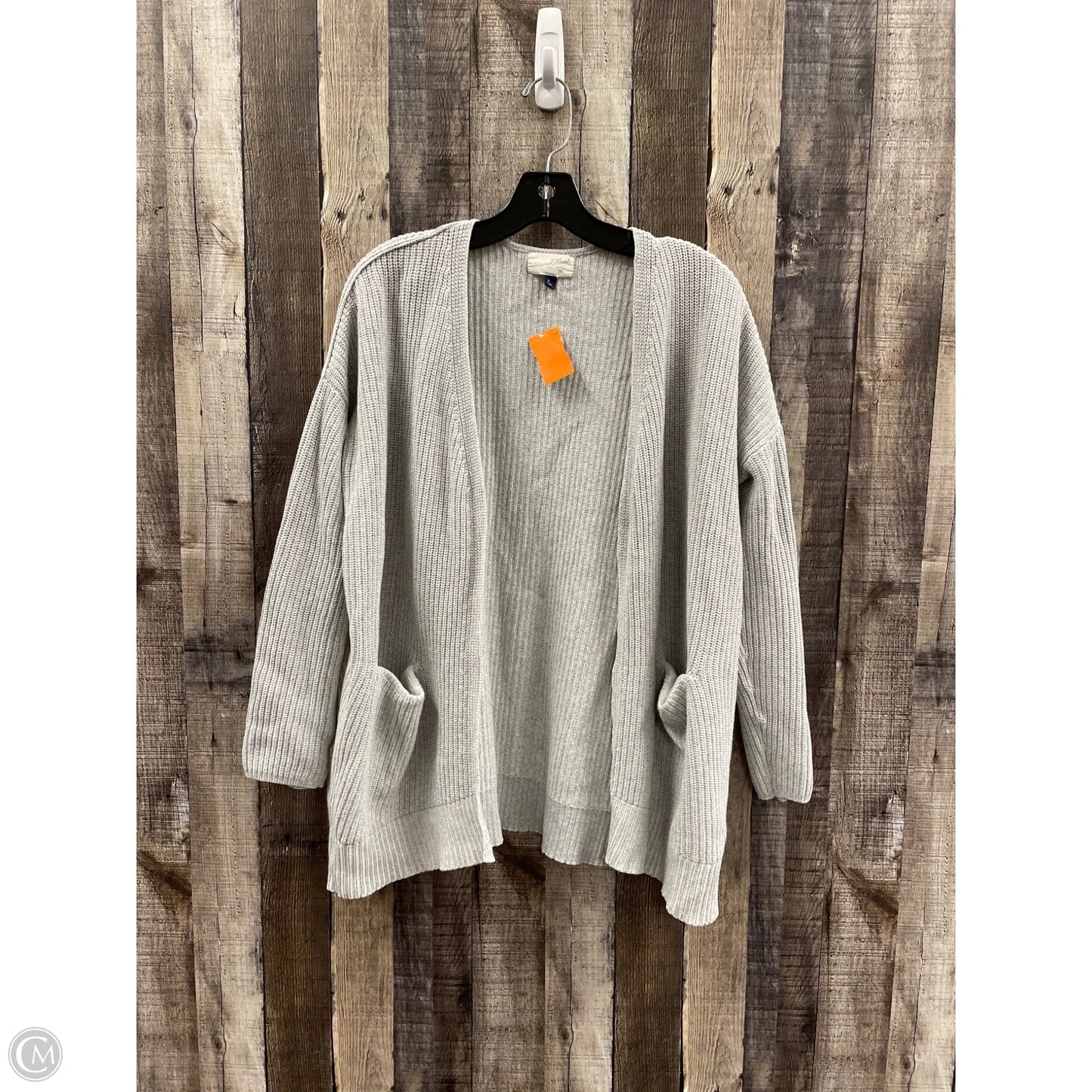 Sweater Cardigan By Universal Thread In Grey, Size: Xl