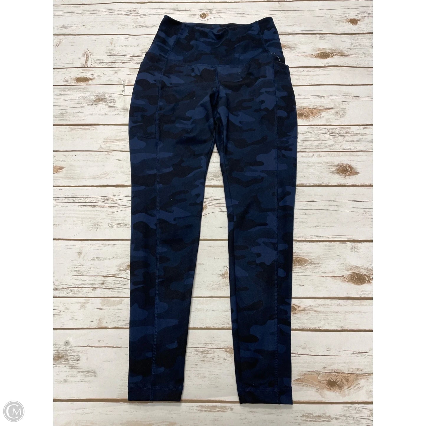 Athletic Leggings By Danskin In Camouflage Print, Size: S