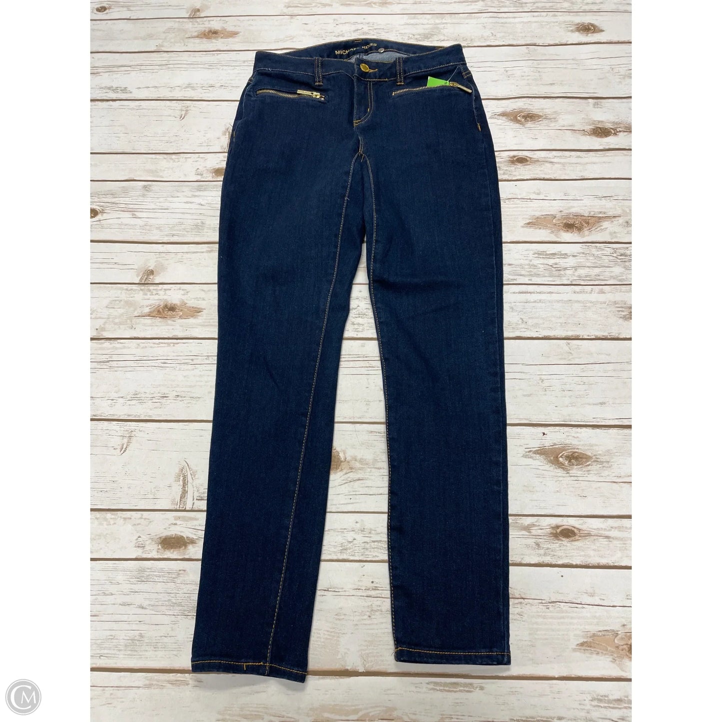 Jeans Designer By Michael Kors In Blue Denim, Size: 2