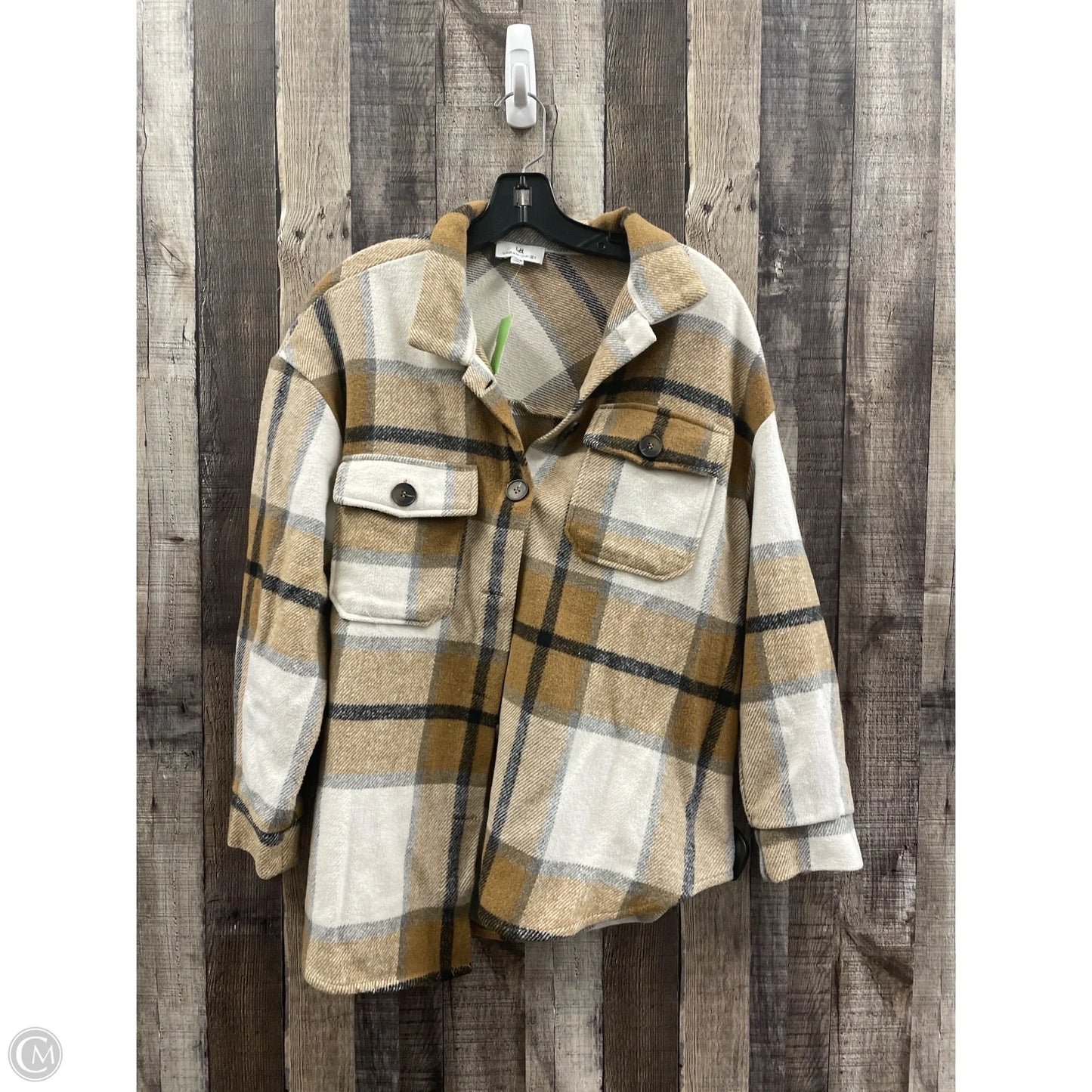 Jacket Shirt By Cme In Multi-colored, Size: M