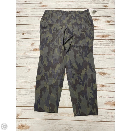 Athletic Pants By Lane Bryant In Camouflage Print, Size: Xl