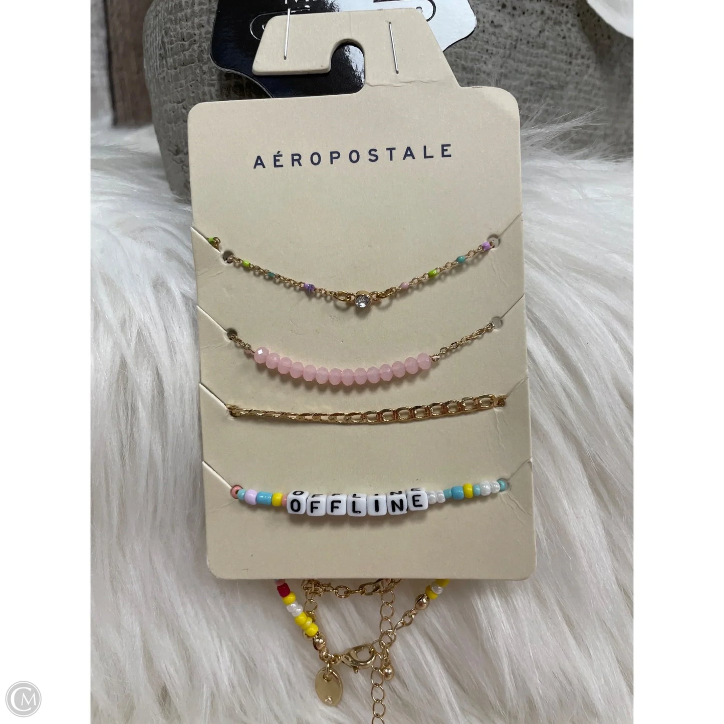Bracelet Set By Aeropostale, Size: 04 Piece Set