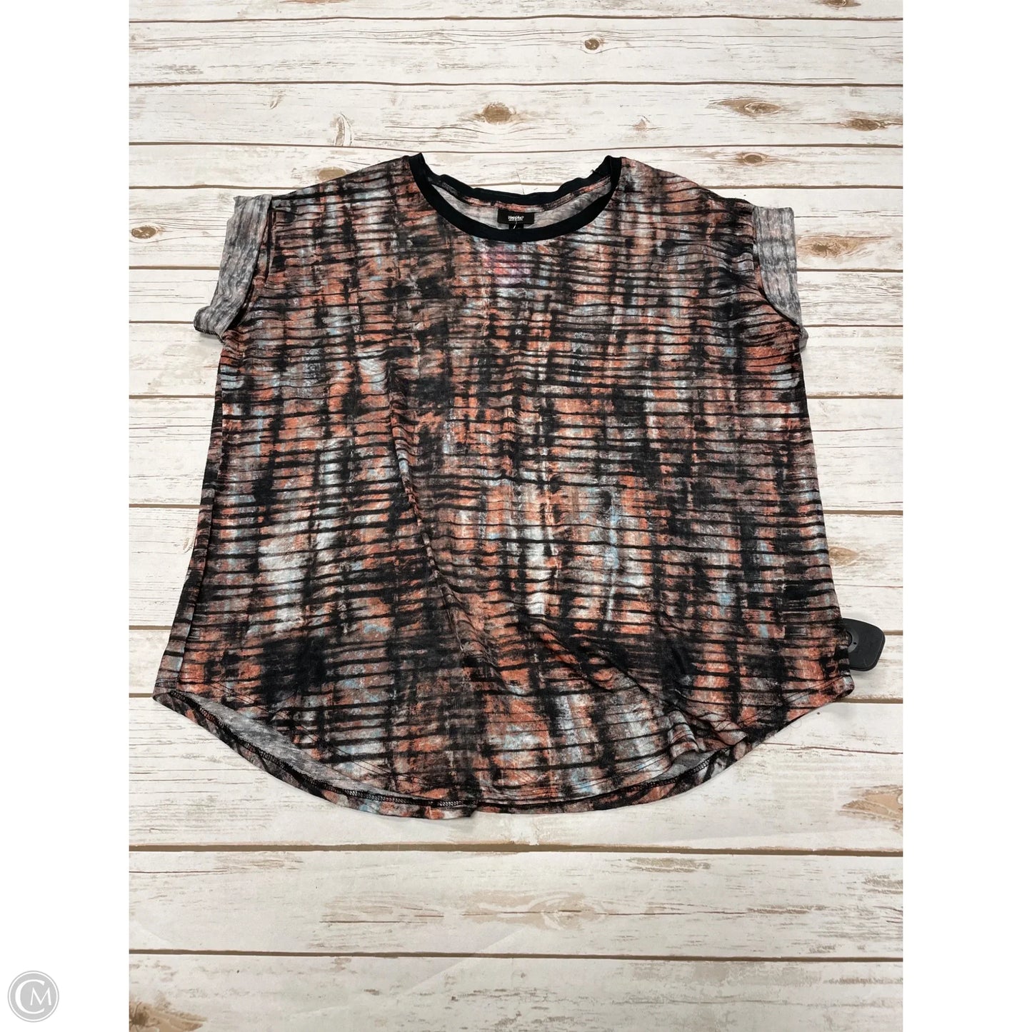 Top Short Sleeve By Mossimo In Multi-colored, Size: Xxl