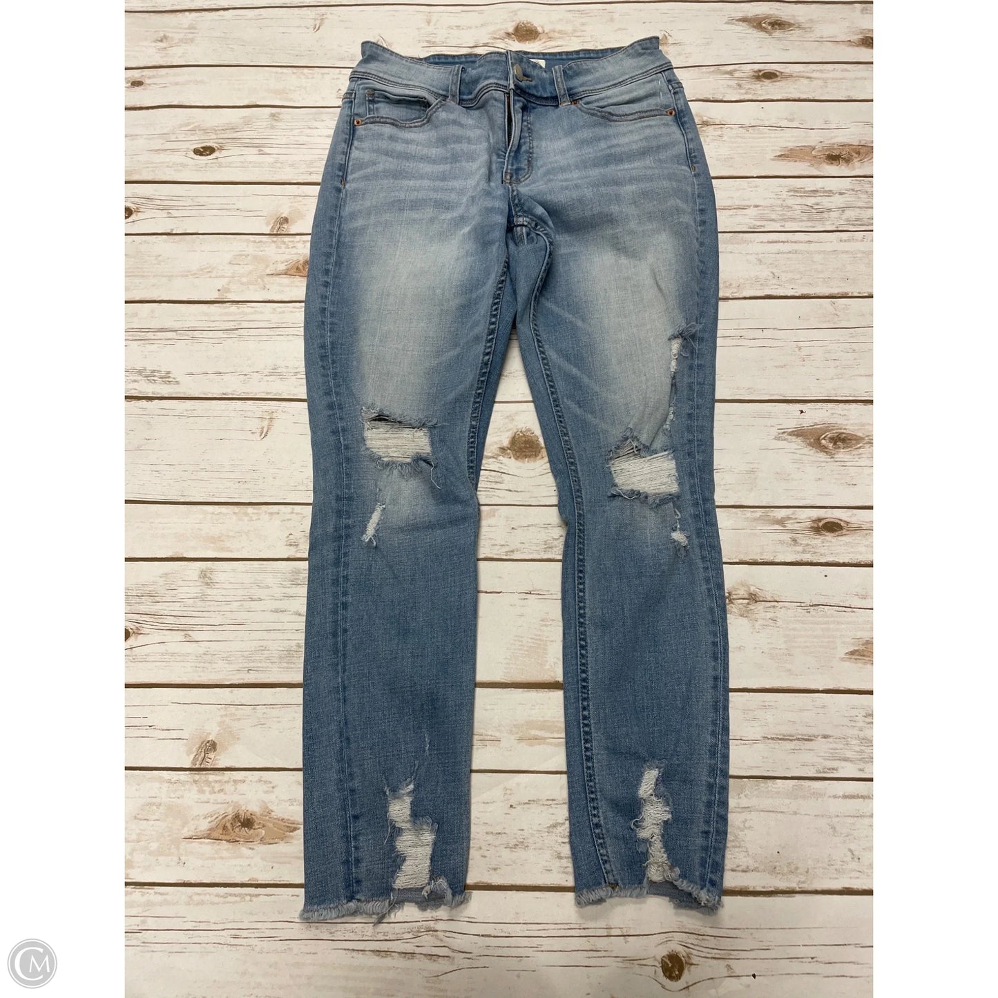 Jeans Skinny By Bke In Blue Denim, Size: 4