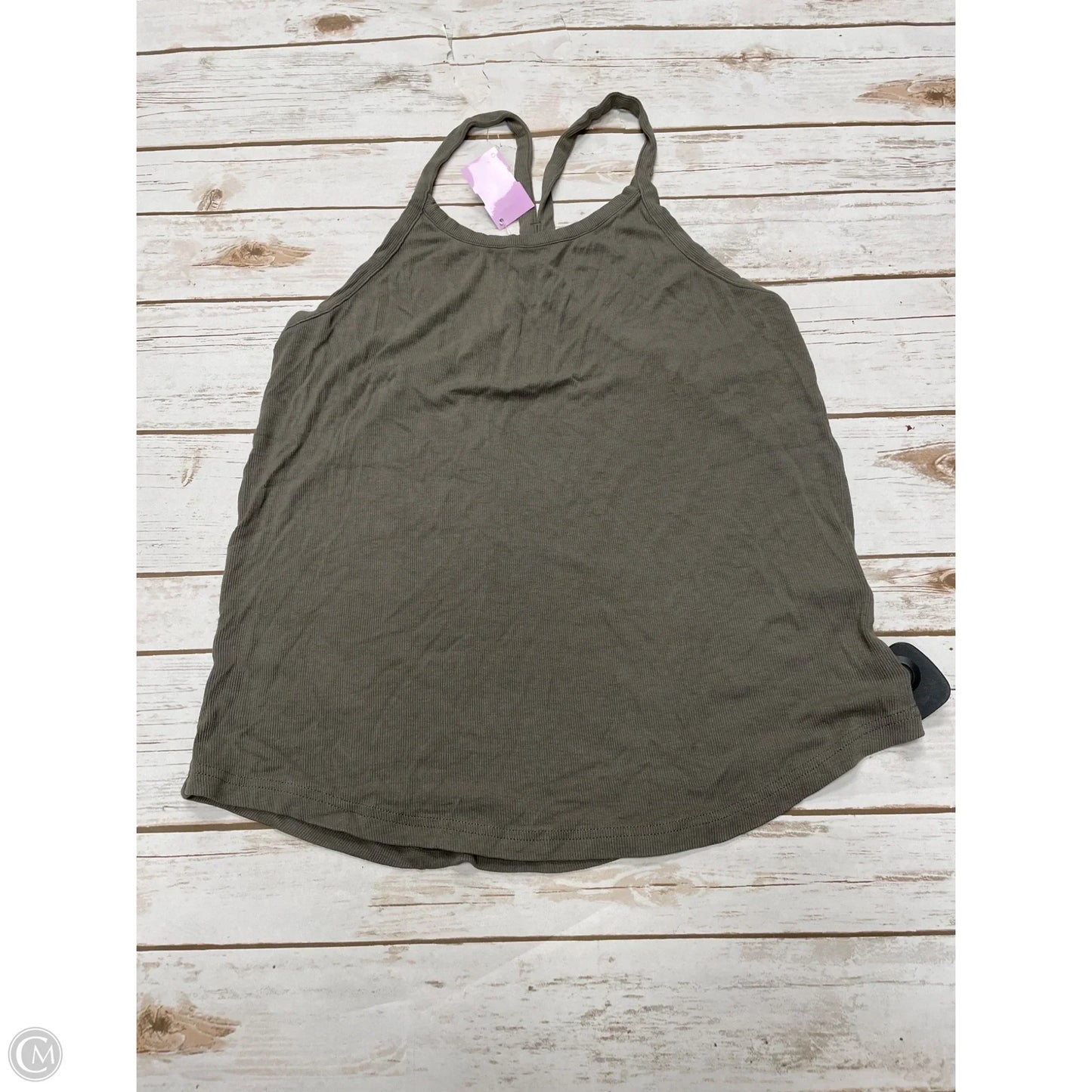 Athletic Tank Top By Zyia In Green, Size: L