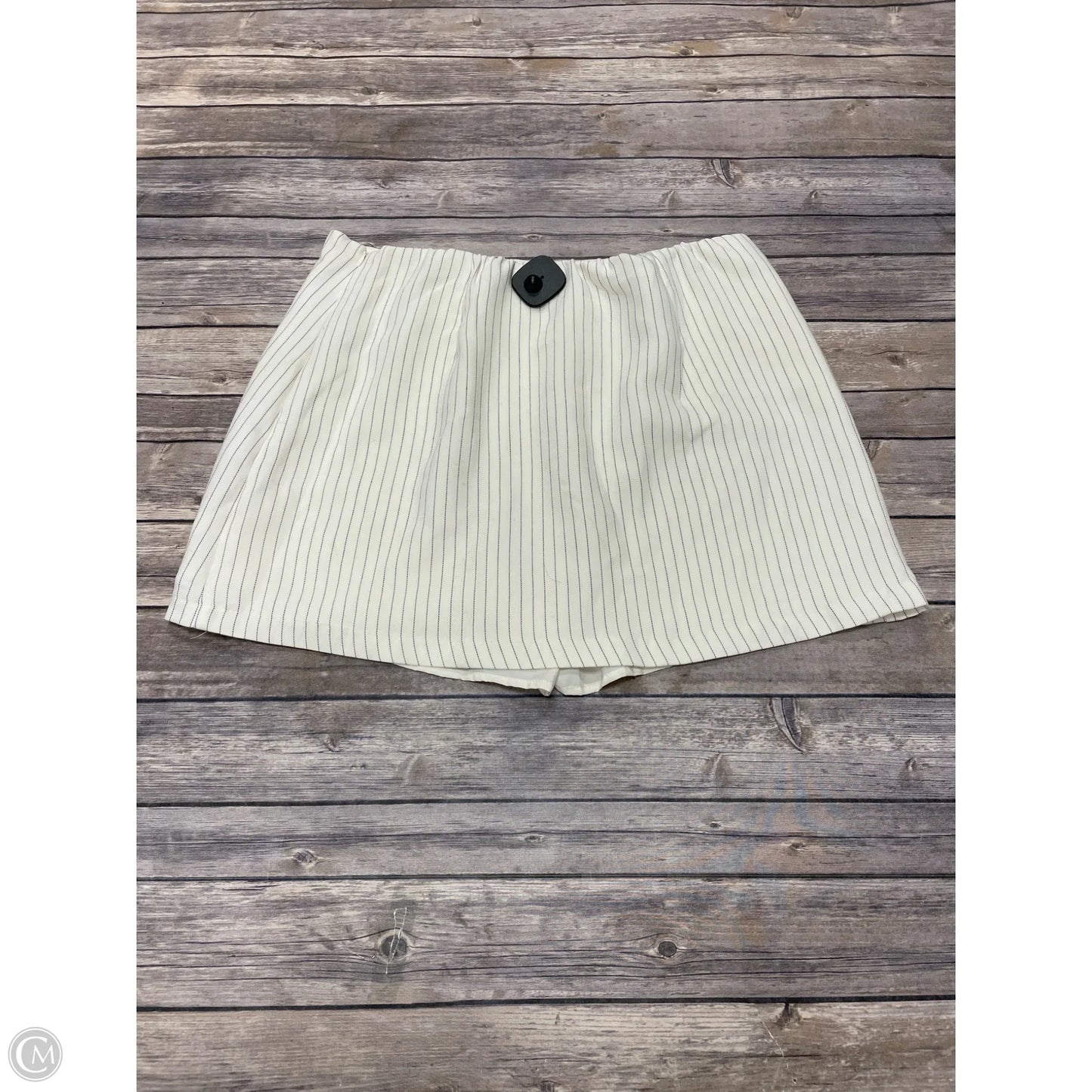 Skirt Mini & Short By Cme In Striped Pattern, Size: Xl