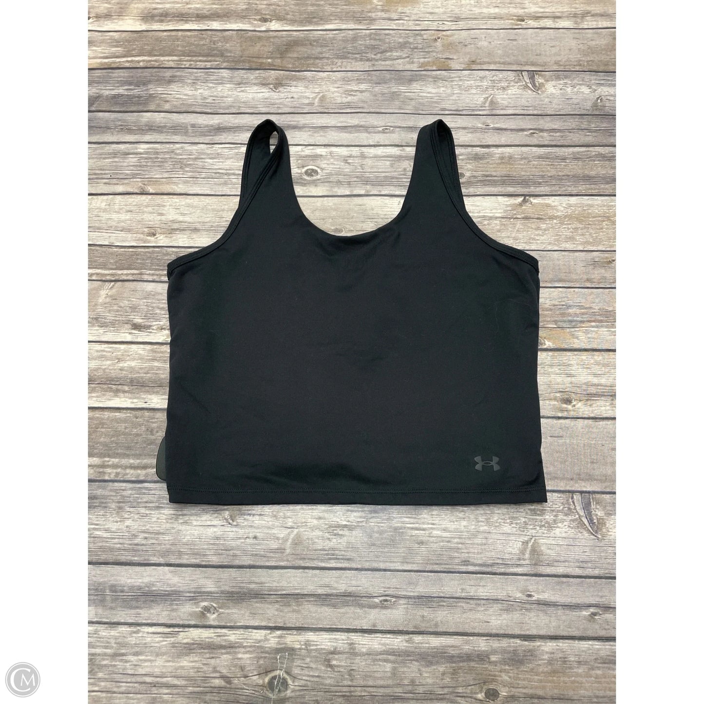 Athletic Tank Top By Under Armour In Black, Size: Xl