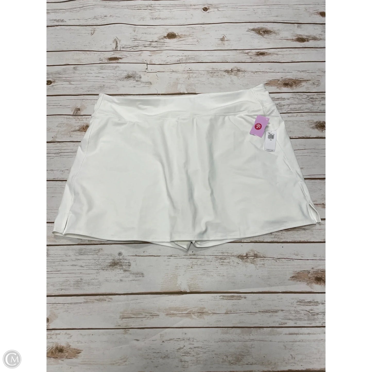 Athletic Skort By Old Navy In White, Size: Xxl