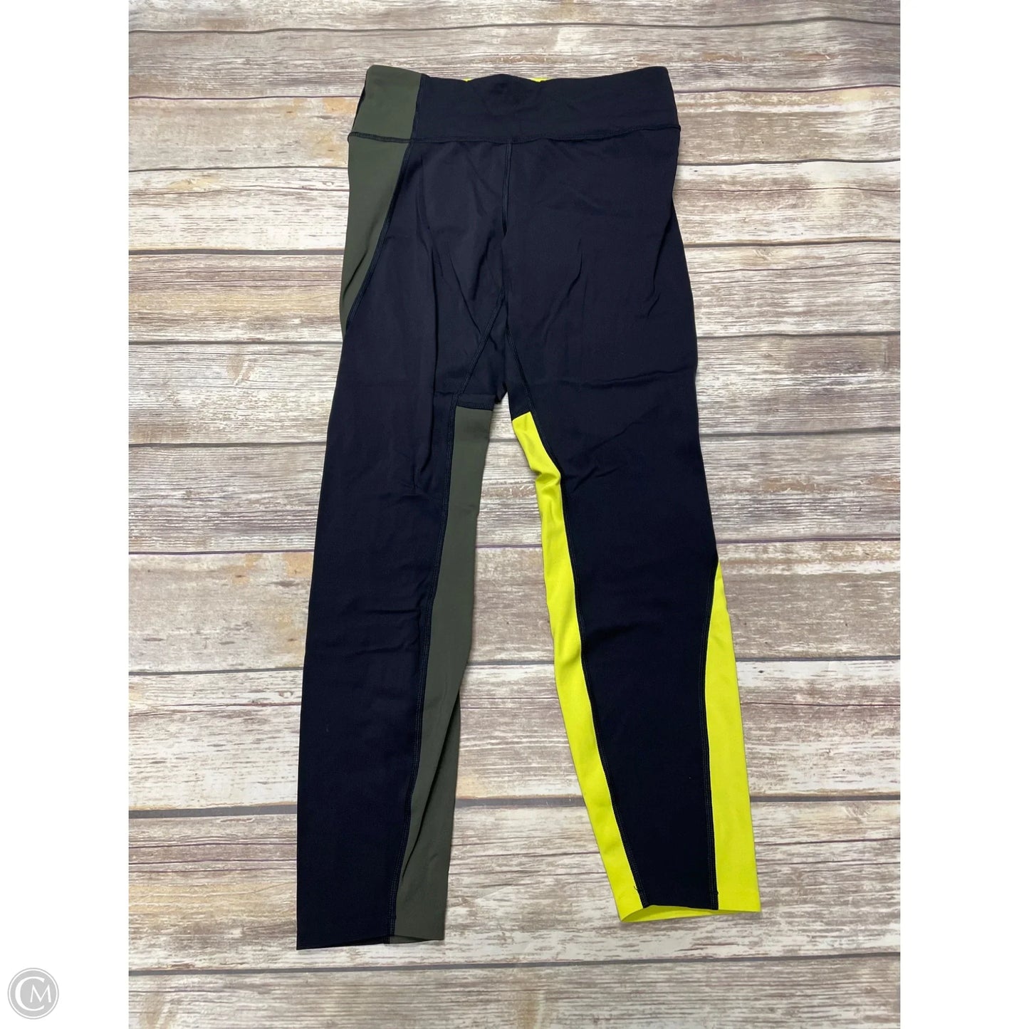 Athletic Leggings By Athleta In Multi-colored, Size: M