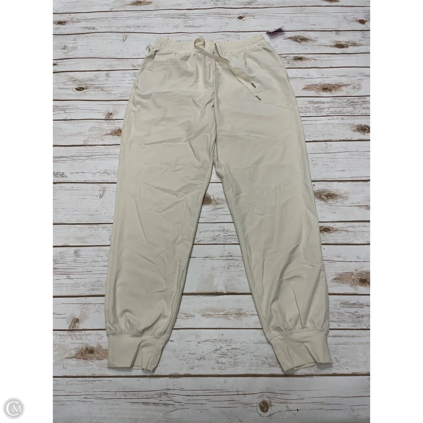 Athletic Pants By Old Navy In Ivory, Size: S