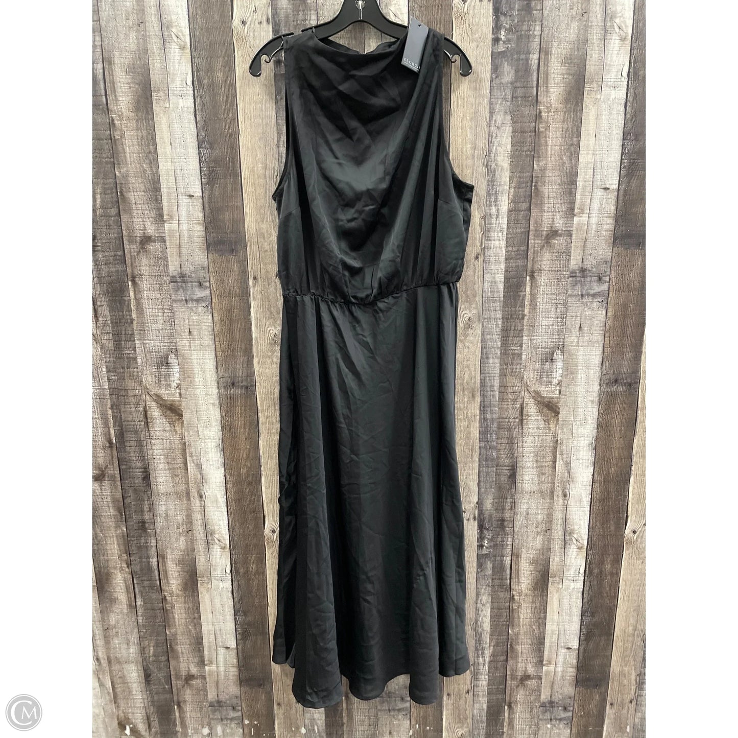 Dress Casual Maxi By Eloquii In Black, Size: Xl
