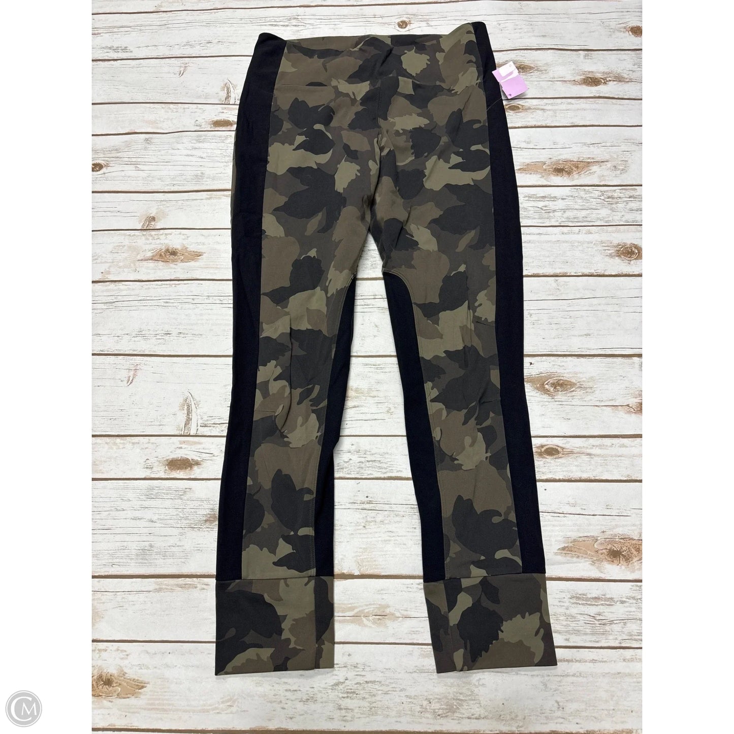 Athletic Leggings By Athleta In Camouflage Print, Size: L