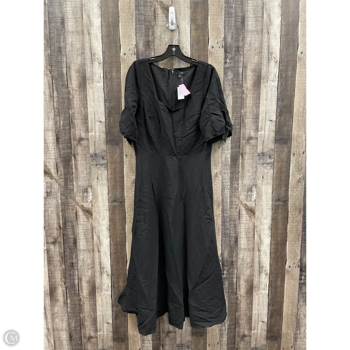 Dress Casual Maxi By Ann Taylor In Black, Size: M