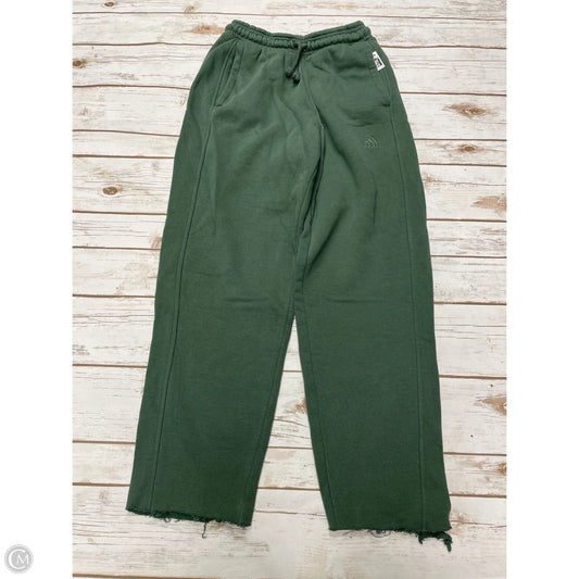 Athletic Pants By Adidas In Green, Size: Xs
