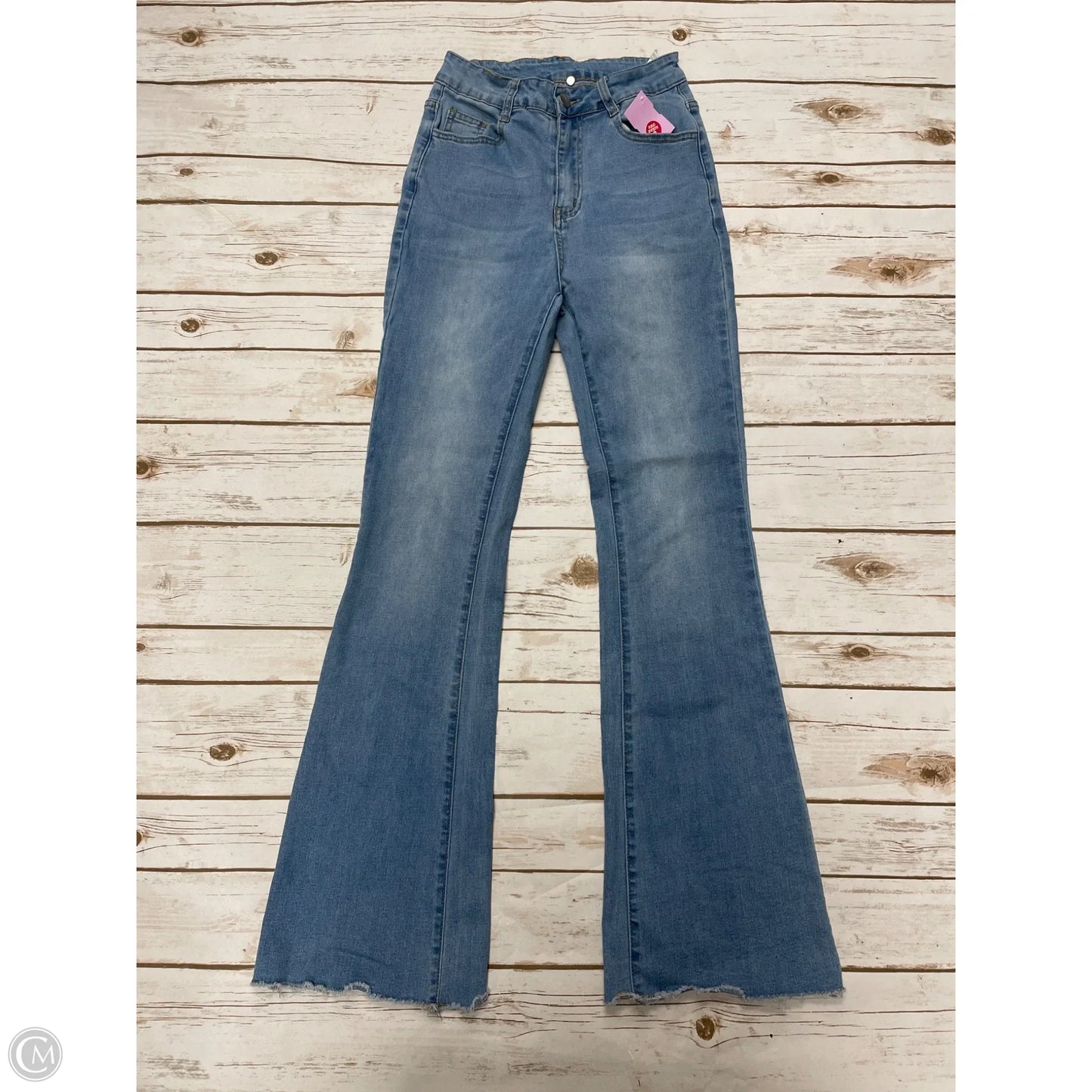 Jeans Boot Cut By Cme In Blue Denim, Size: S