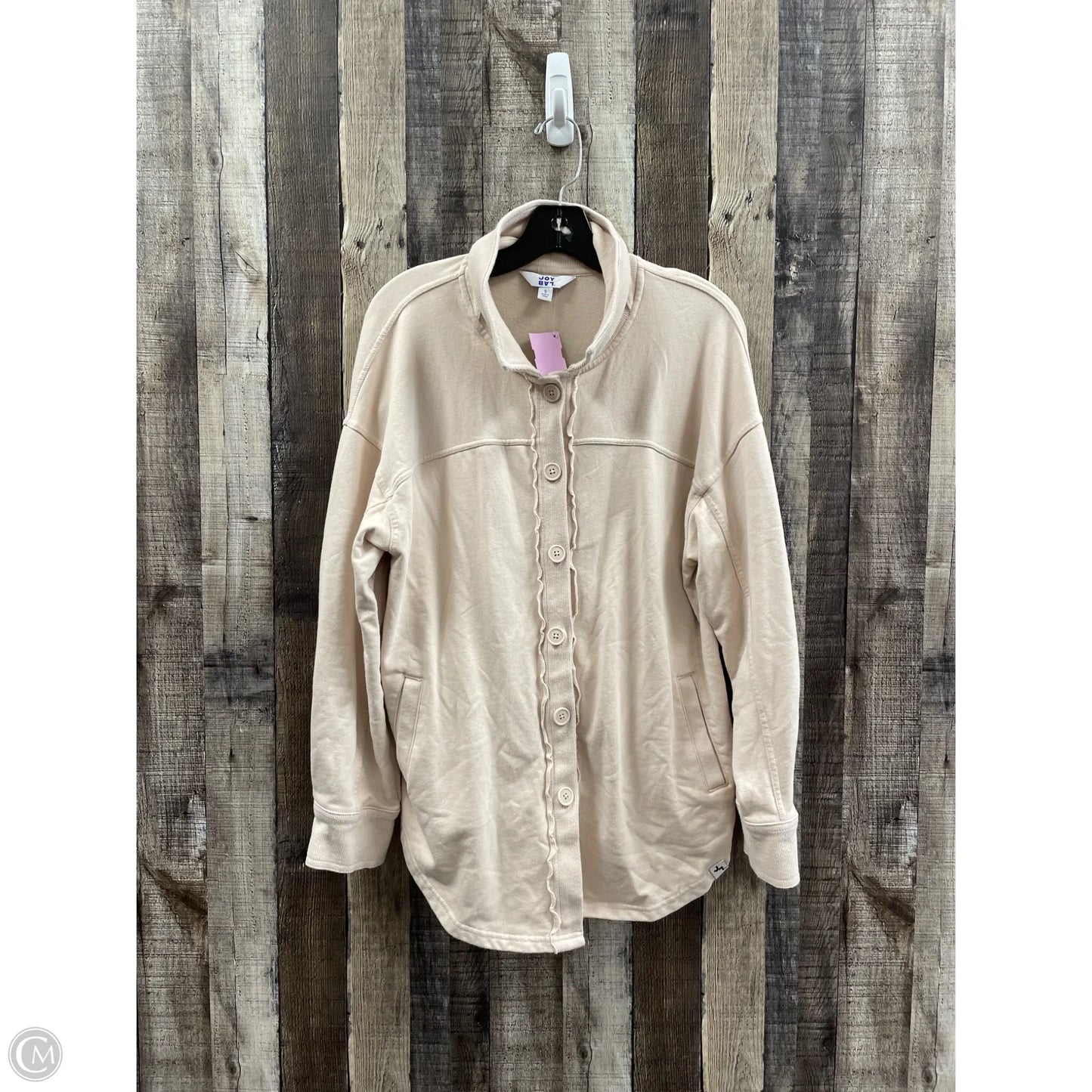 Jacket Other By Joy Lab In Tan, Size: S